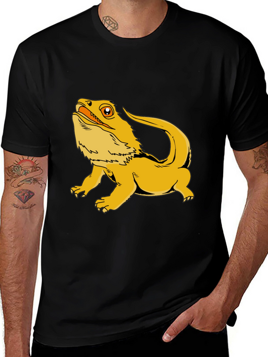 Bearded Dragon Graphic Tee - Cool Reptile Lover T-Shirt