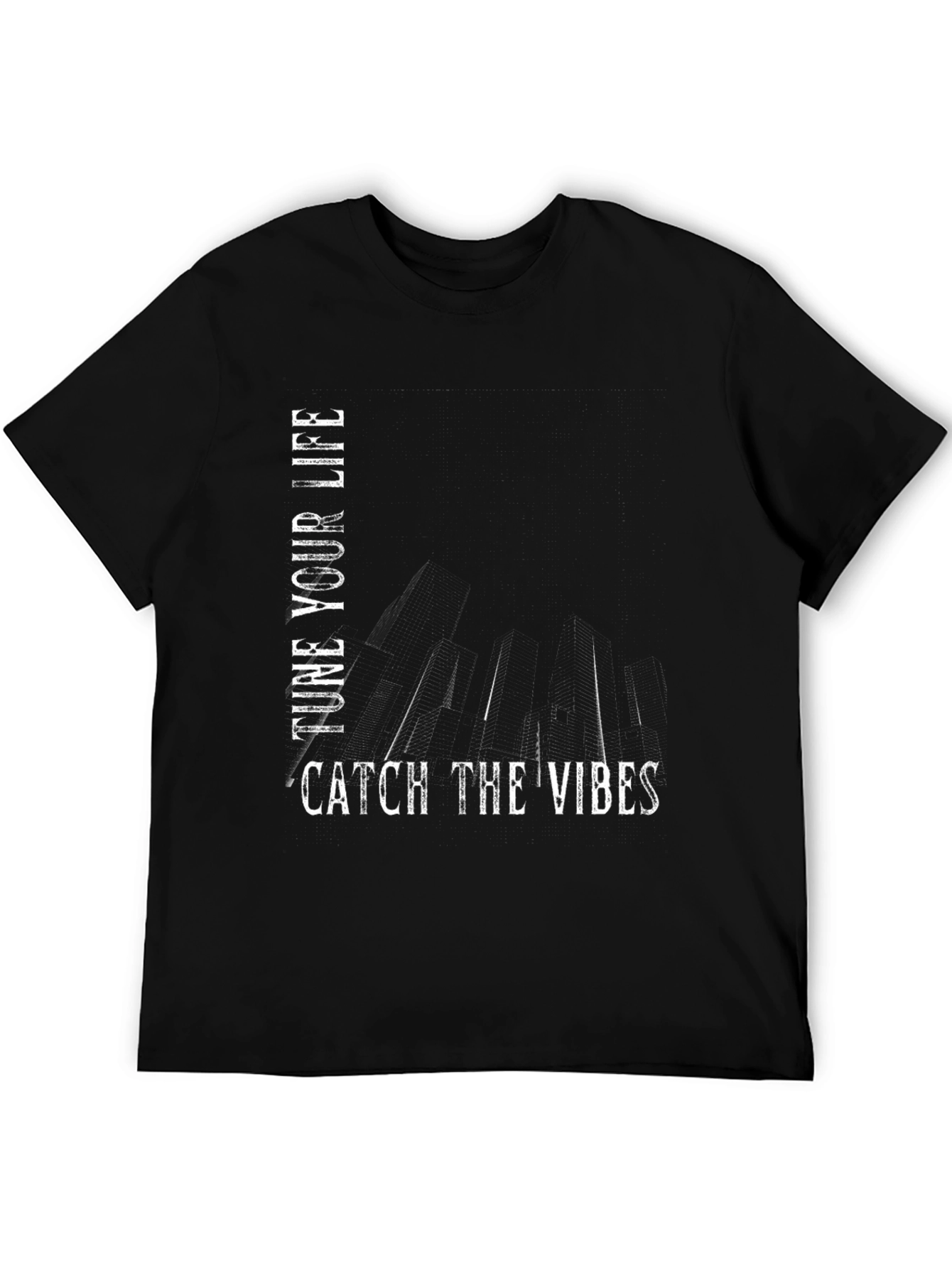 Tune Your Life Catch The Vibes Graphic Tee