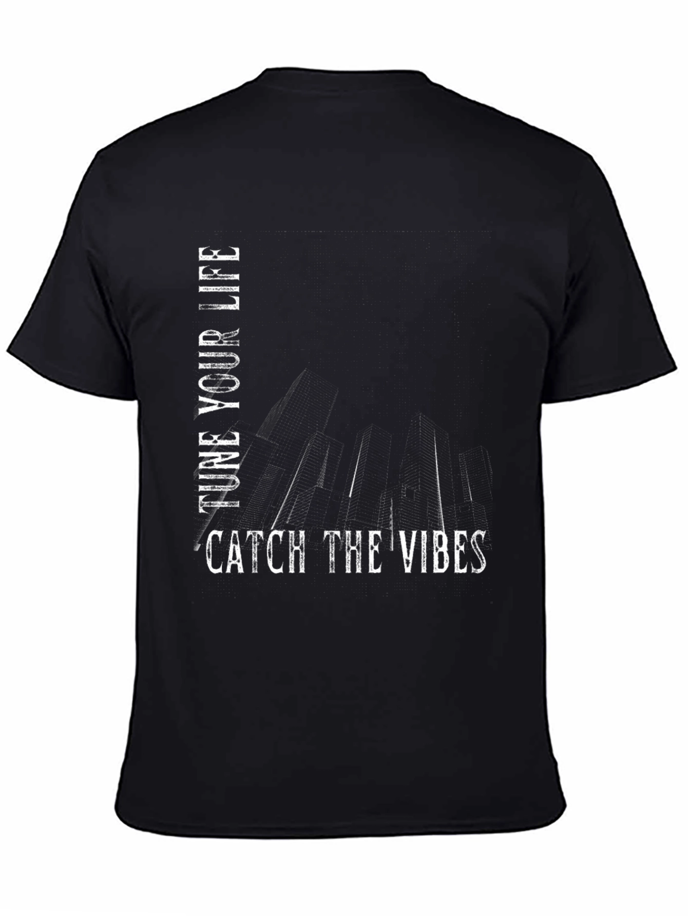 Tune Your Life Catch The Vibes Graphic Tee
