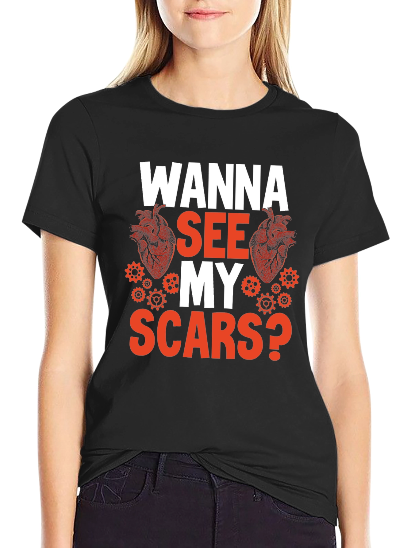 Wanna See My Scars? Graphic Tee