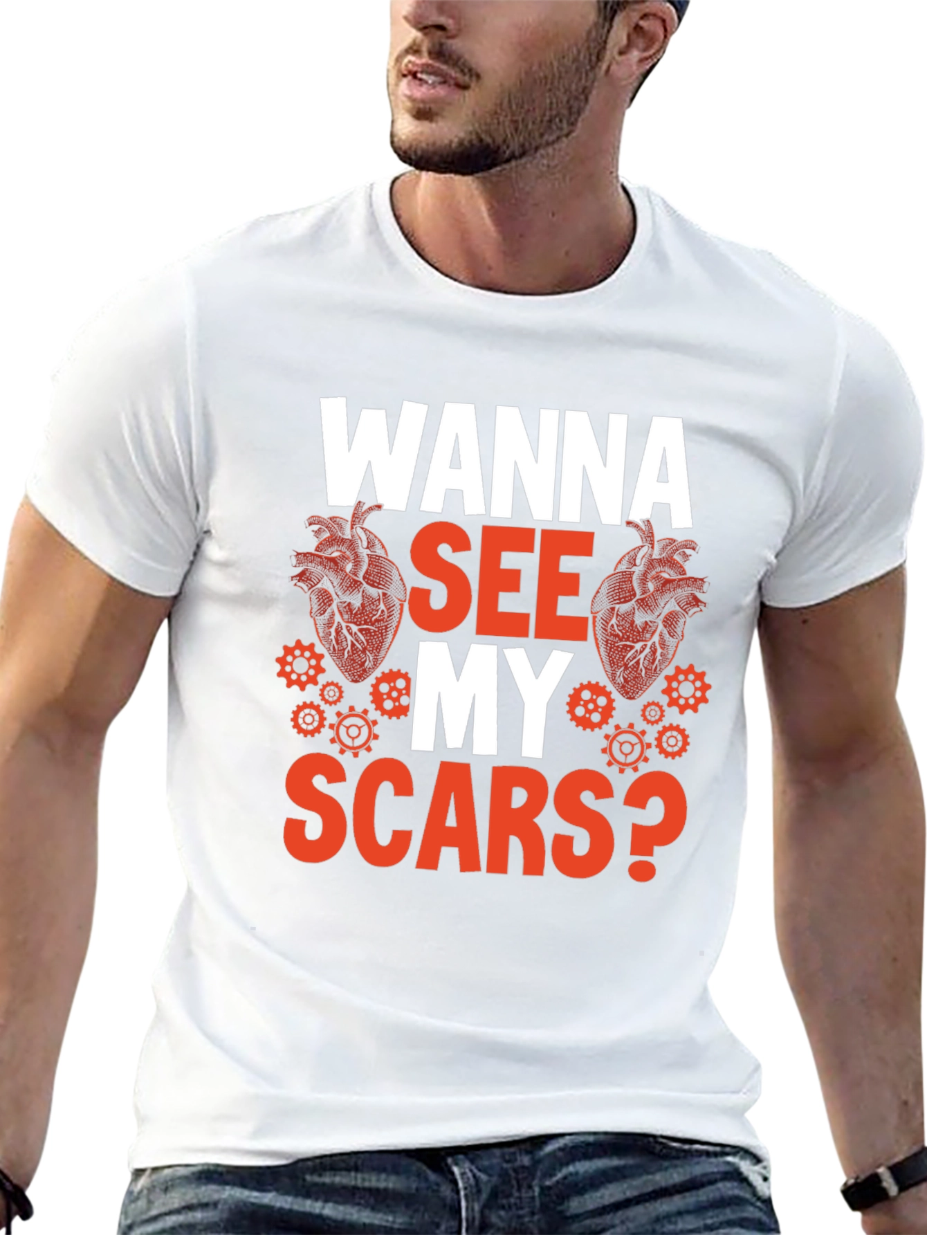 Wanna See My Scars? Graphic Tee
