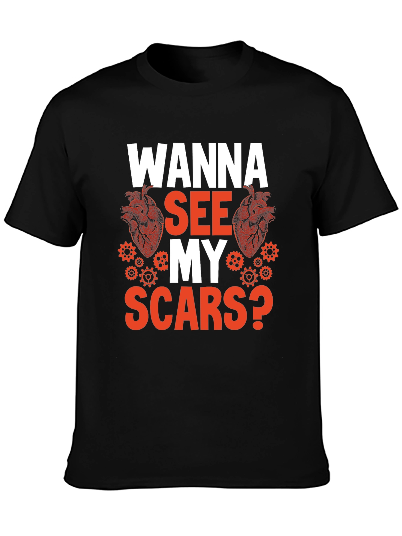 Wanna See My Scars? Graphic Tee
