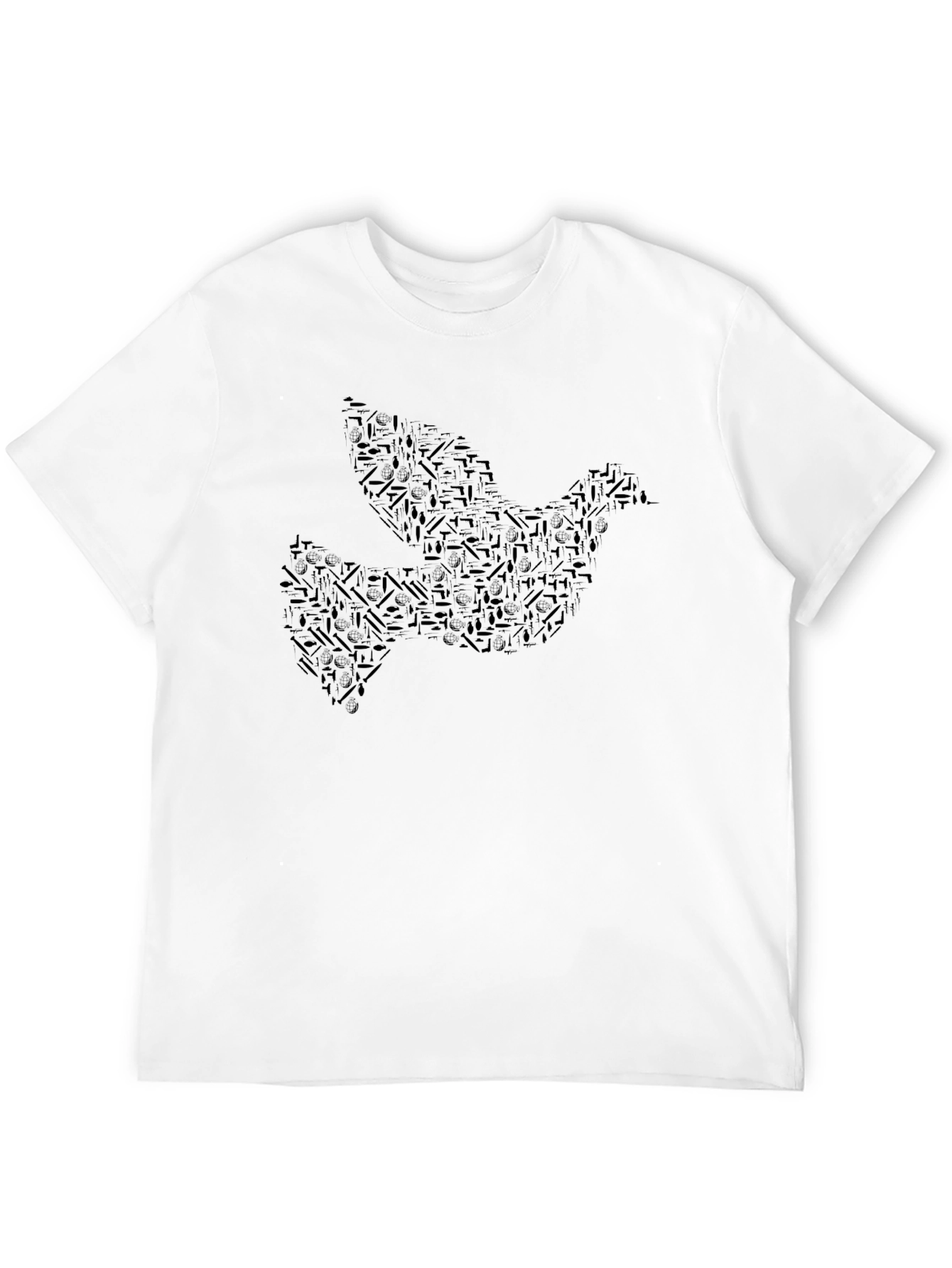 Dove Graphic Black T-Shirt