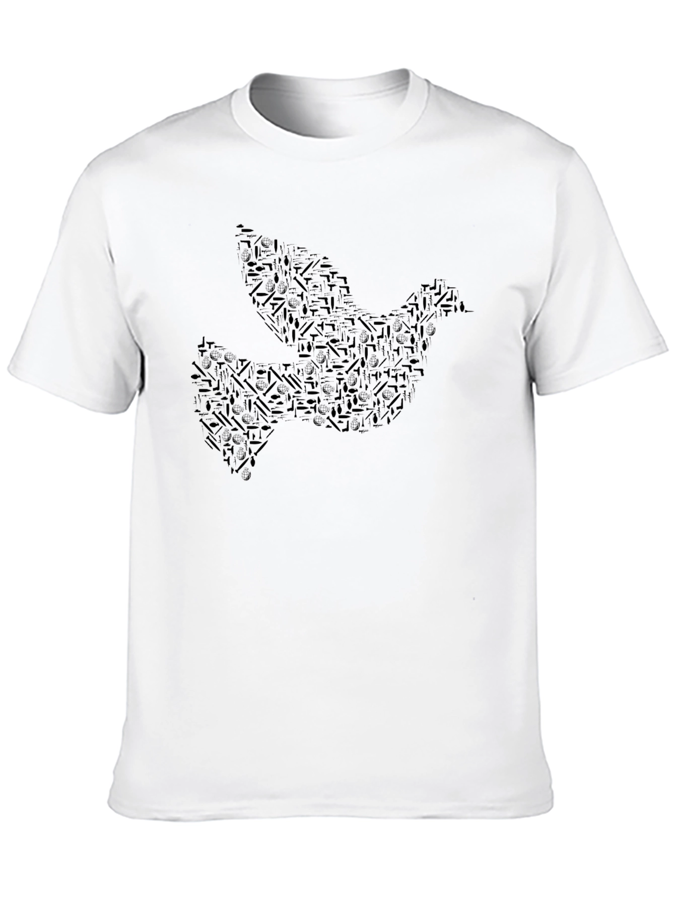 Dove Graphic Black T-Shirt