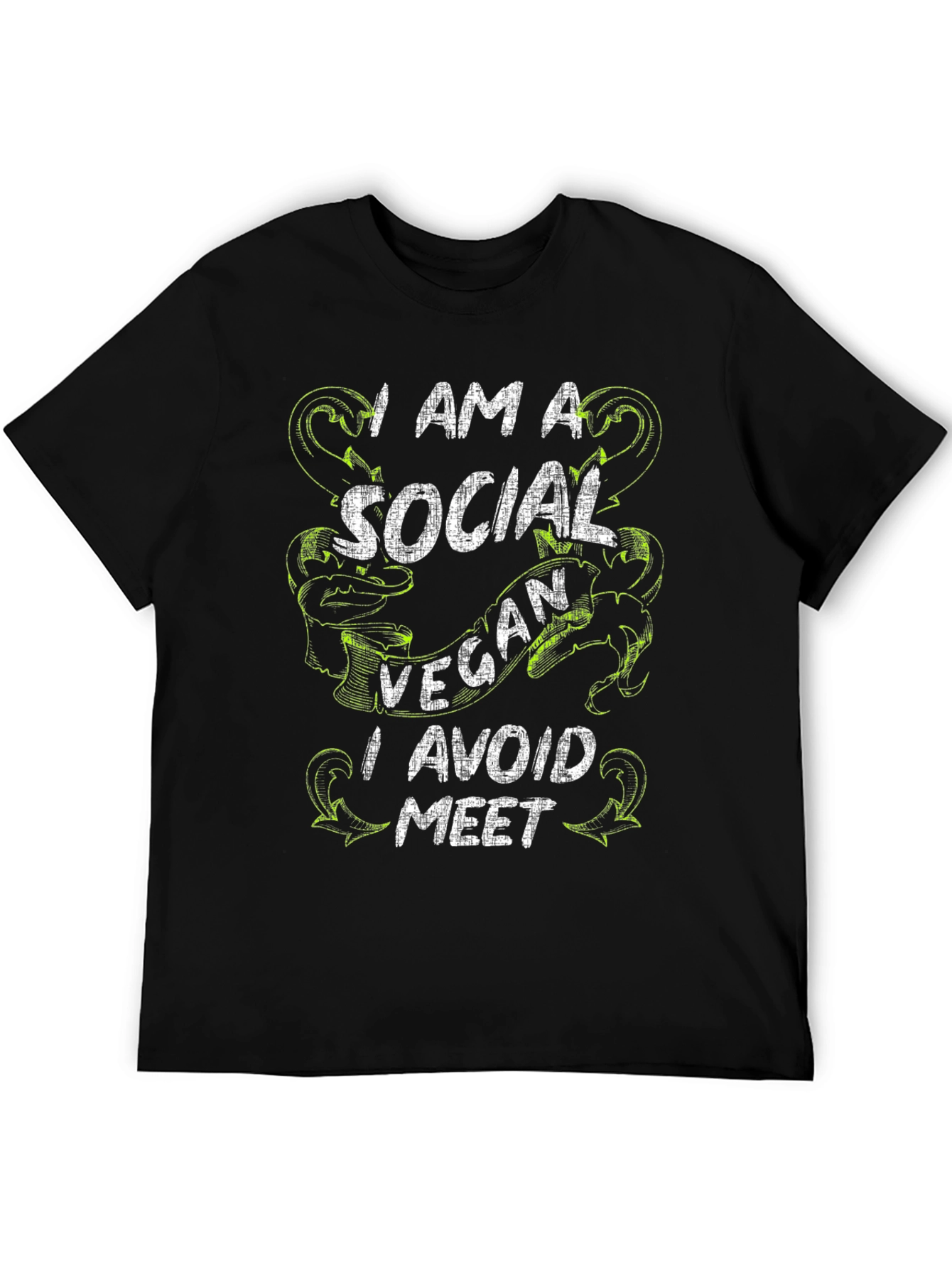 Social Vegan T-Shirt - Avoid the Meet