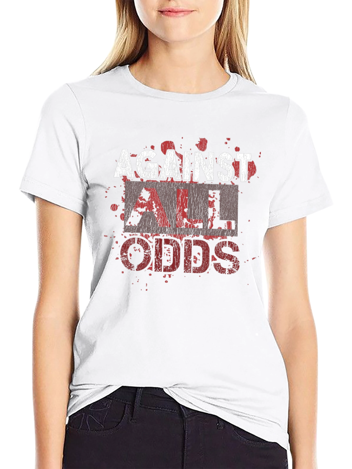 Against All Odds Graphic T-Shirt
