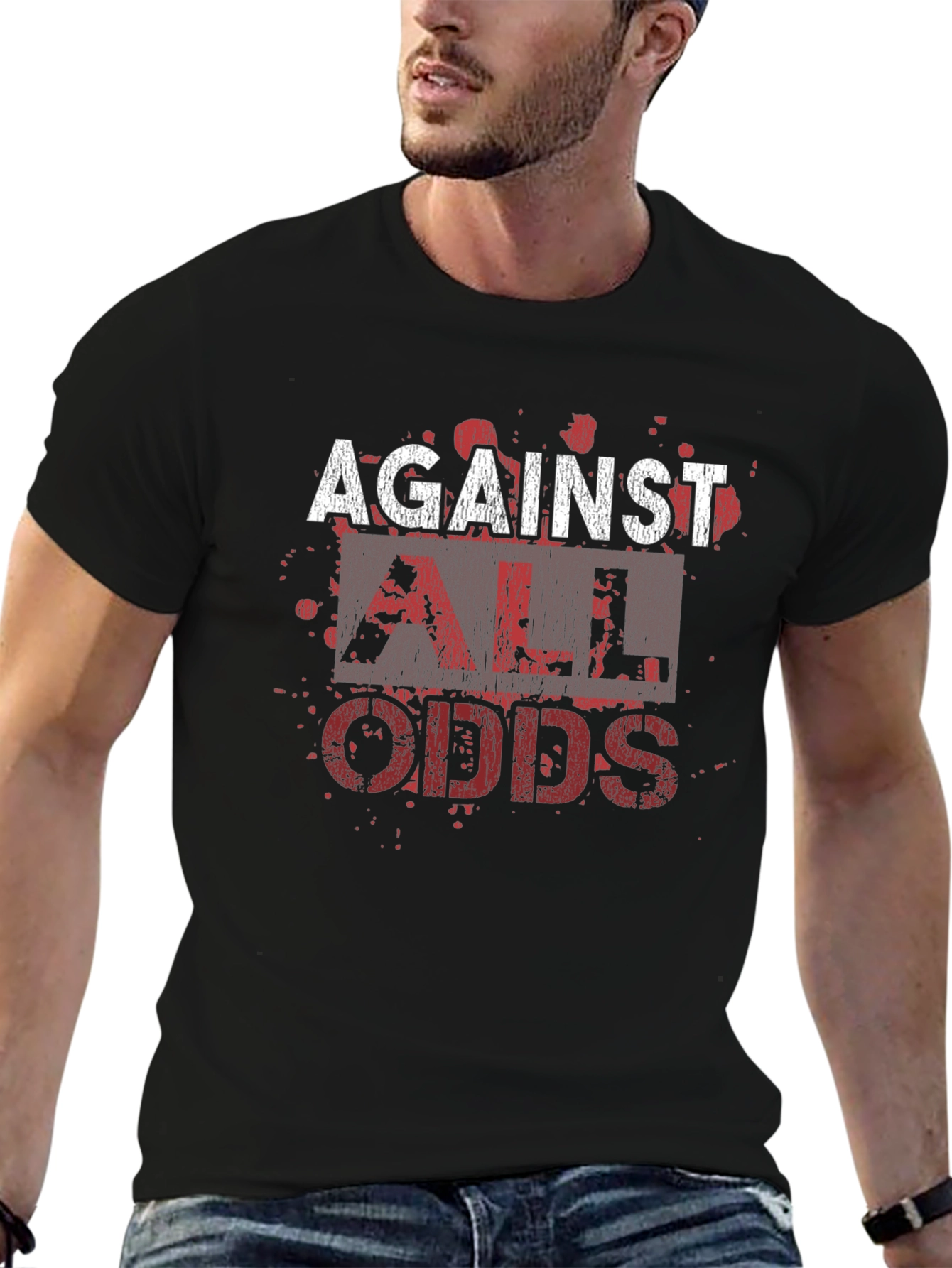 Against All Odds Graphic T-Shirt