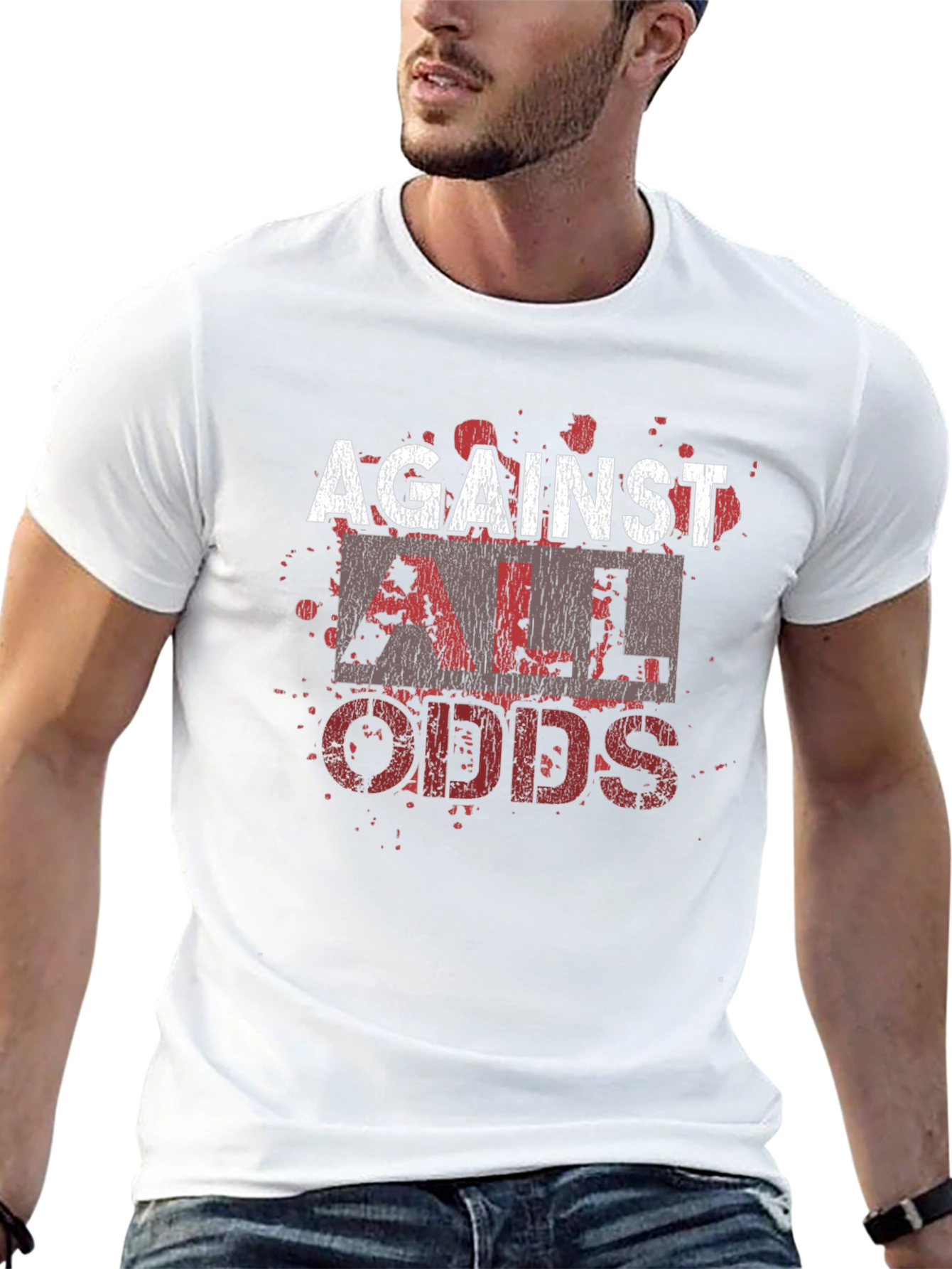 Against All Odds Graphic T-Shirt