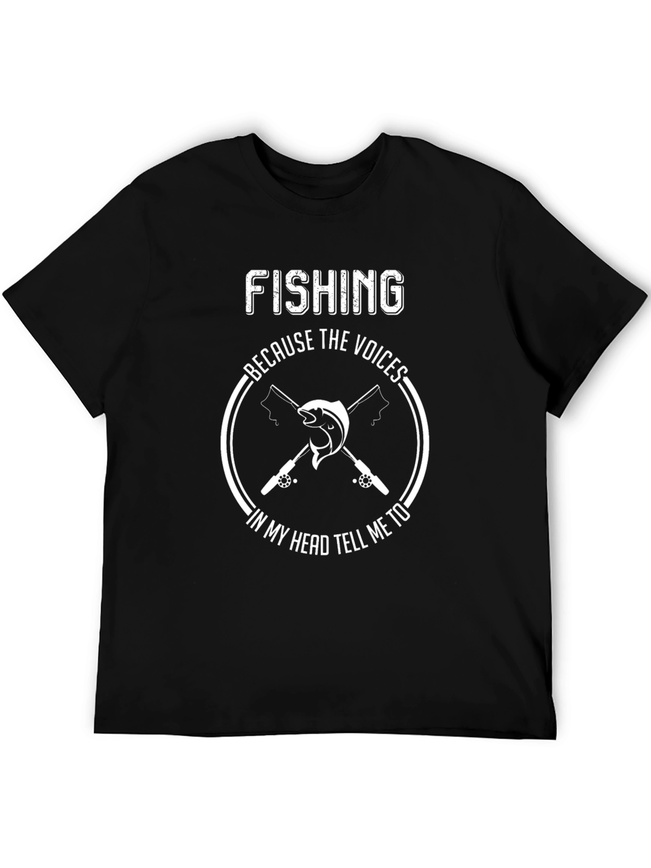 Fishing Voices Tee - Anglers Humor
