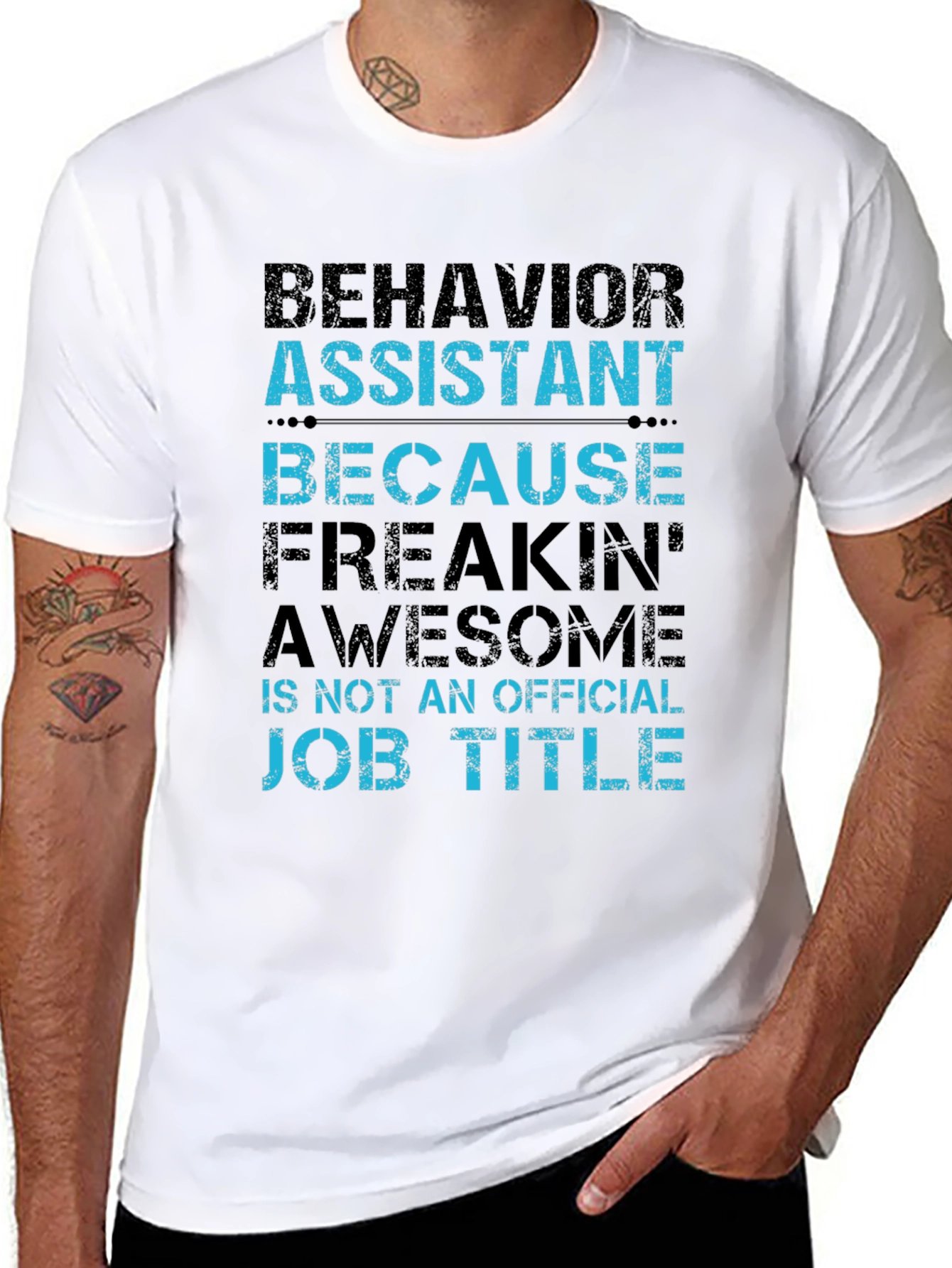 Behavior Assistant T-Shirt - Funny Job Title Tee