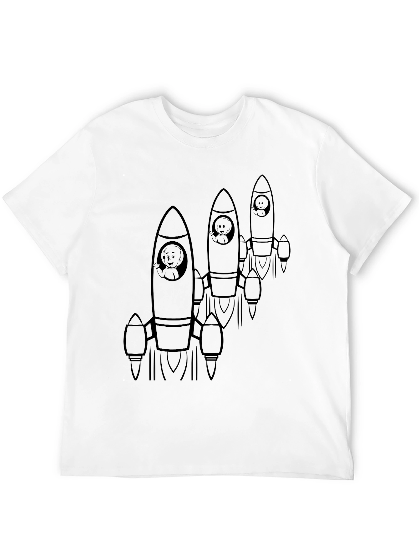 Rocket Babies Black T-Shirt