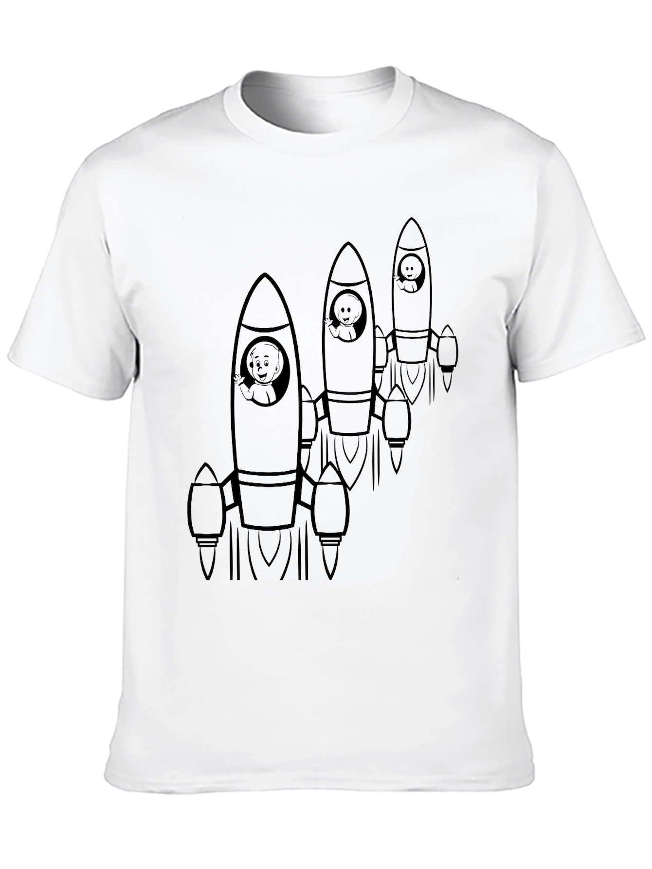 Rocket Babies Black T-Shirt