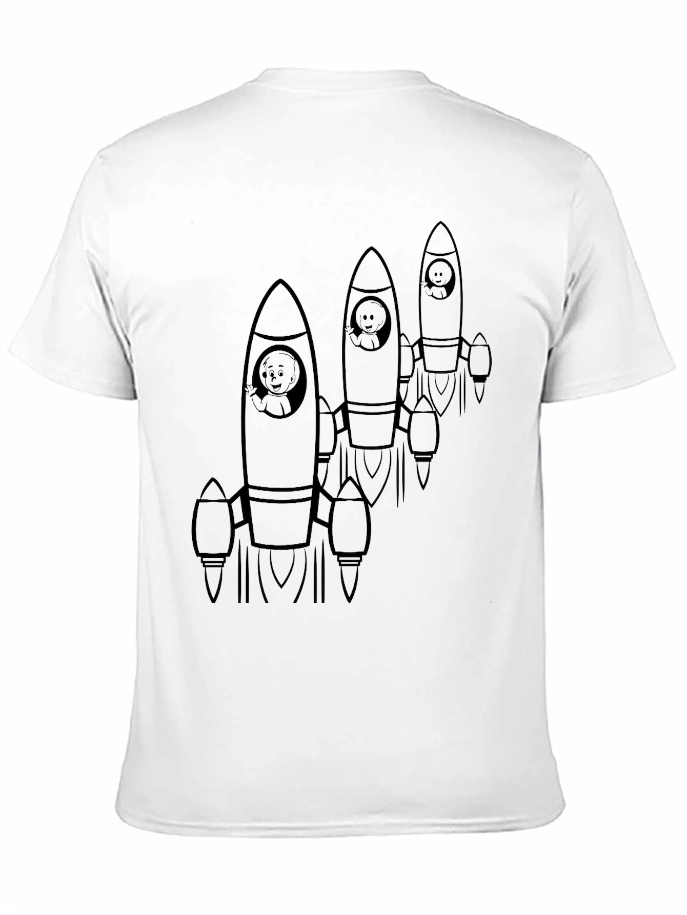 Rocket Babies Black T-Shirt