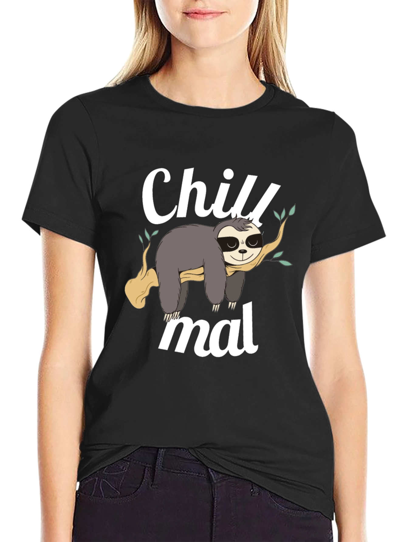 Chill Mal Sloth Graphic Tee
