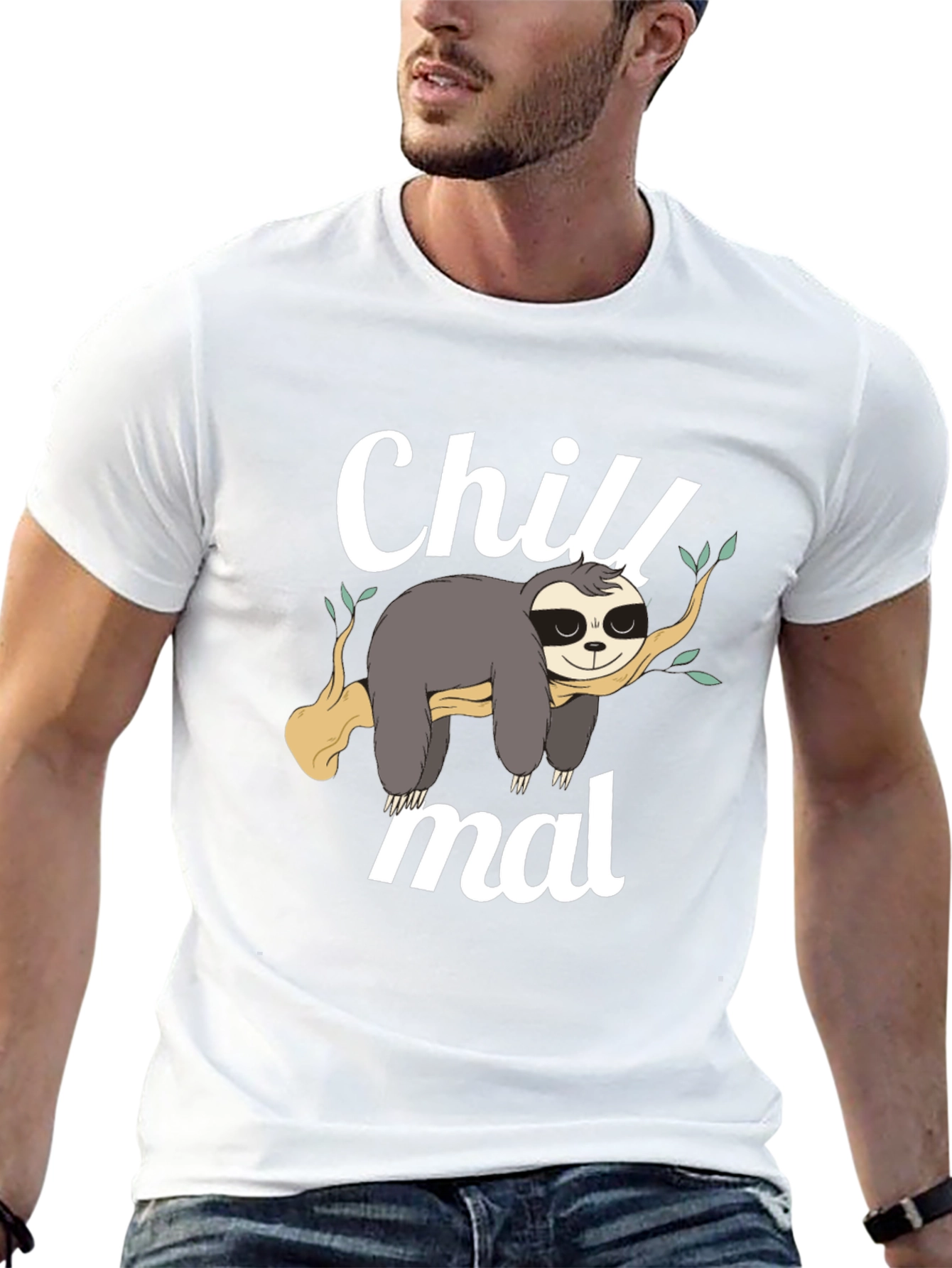 Chill Mal Sloth Graphic Tee