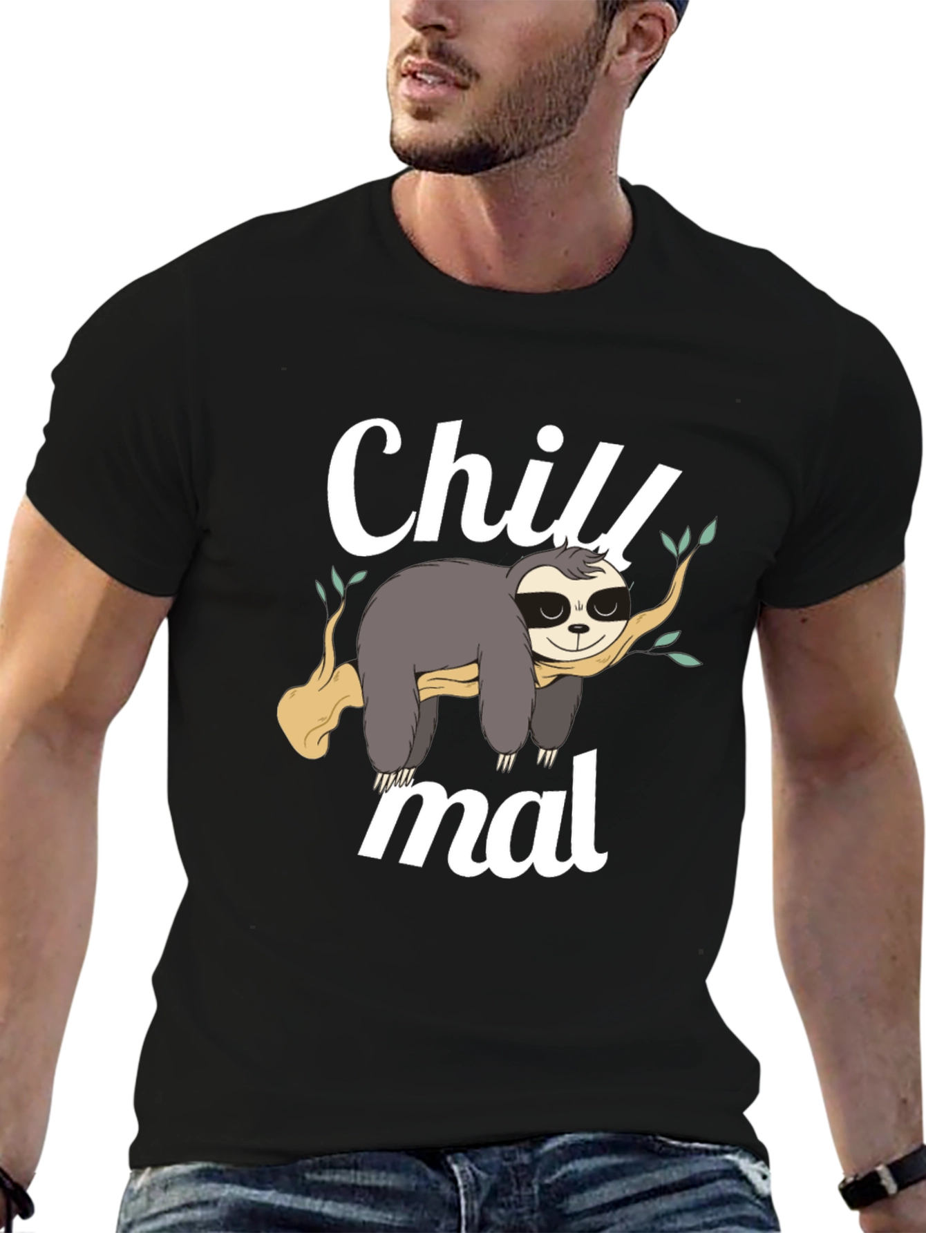 Chill Mal Sloth Graphic Tee