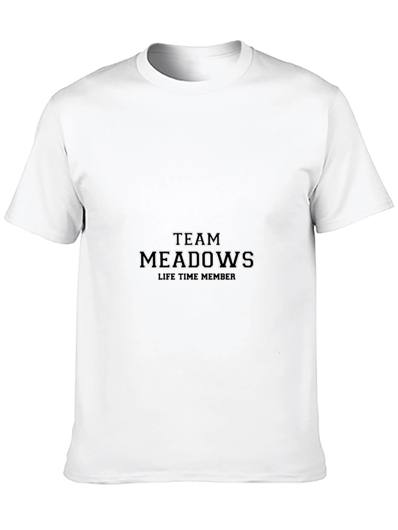 Team Meadows Lifetime Member Black Tee