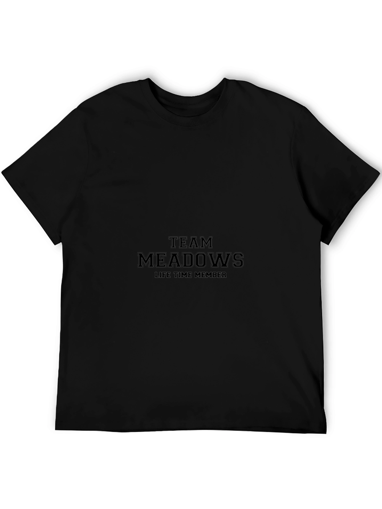 Team Meadows Lifetime Member Black Tee