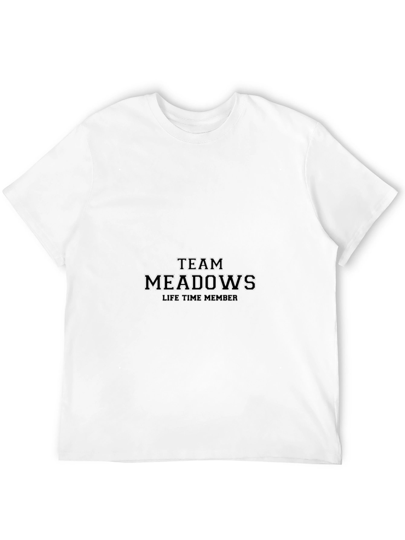 Team Meadows Lifetime Member Black Tee
