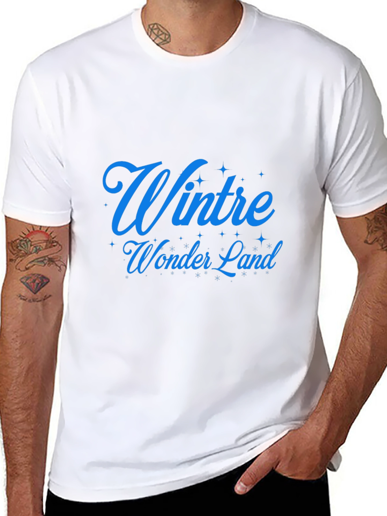 Winter Wonderland Graphic T-Shirt - Festive Holiday Apparel
