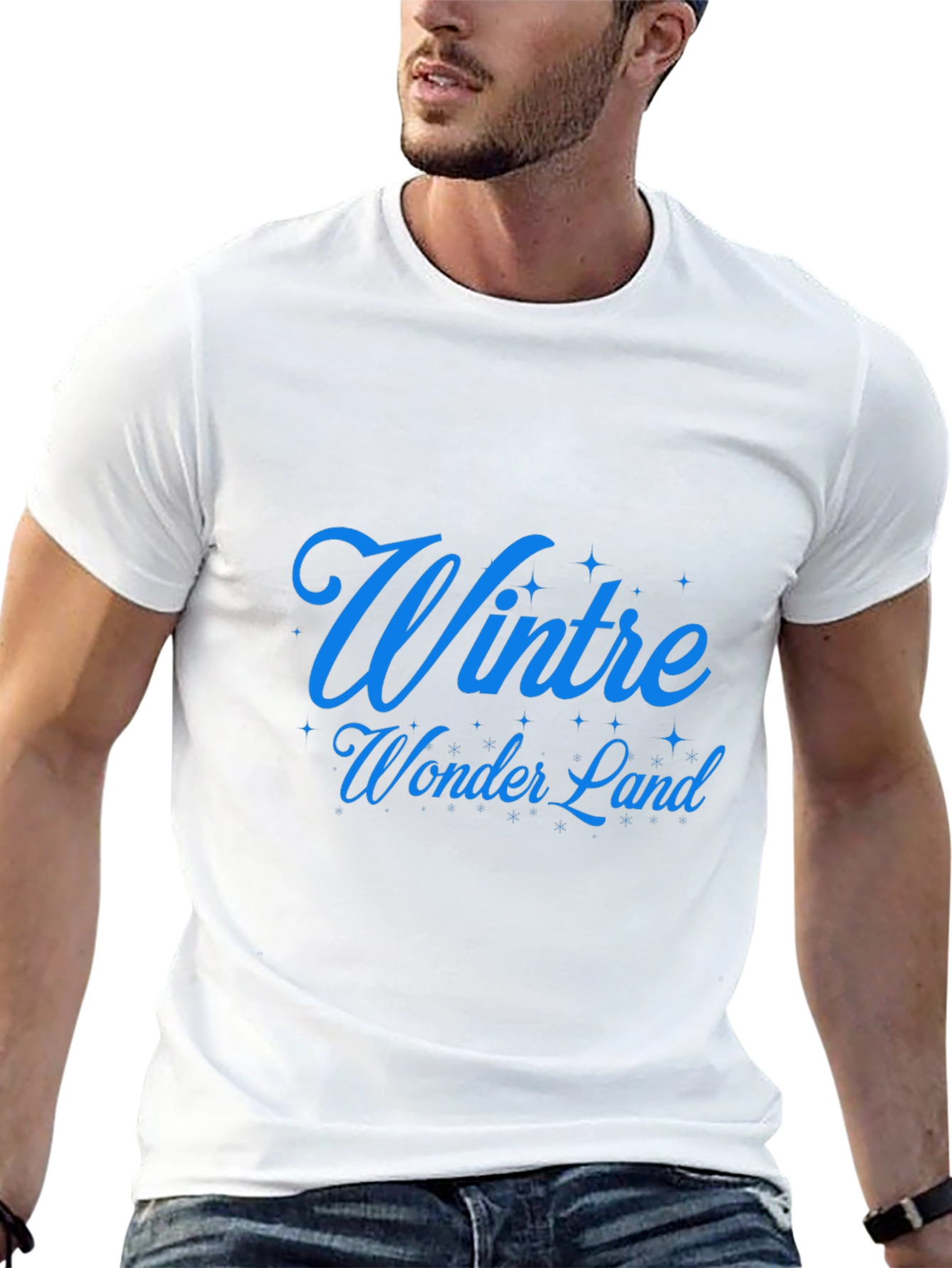 Winter Wonderland Graphic T-Shirt - Festive Holiday Apparel