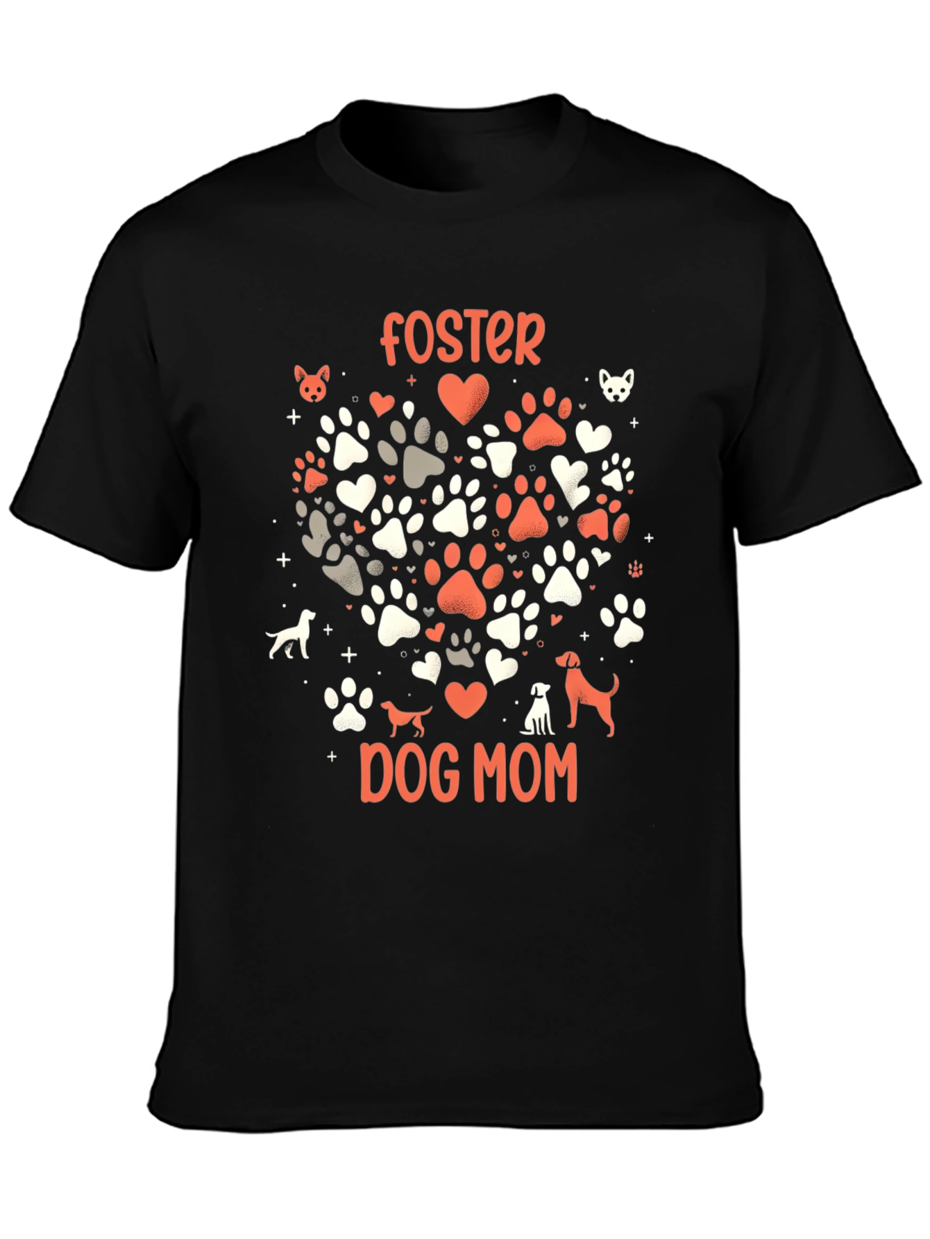 Foster Dog Mom Graphic Tee