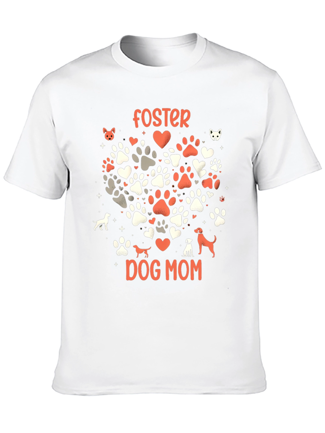 Foster Dog Mom Graphic Tee