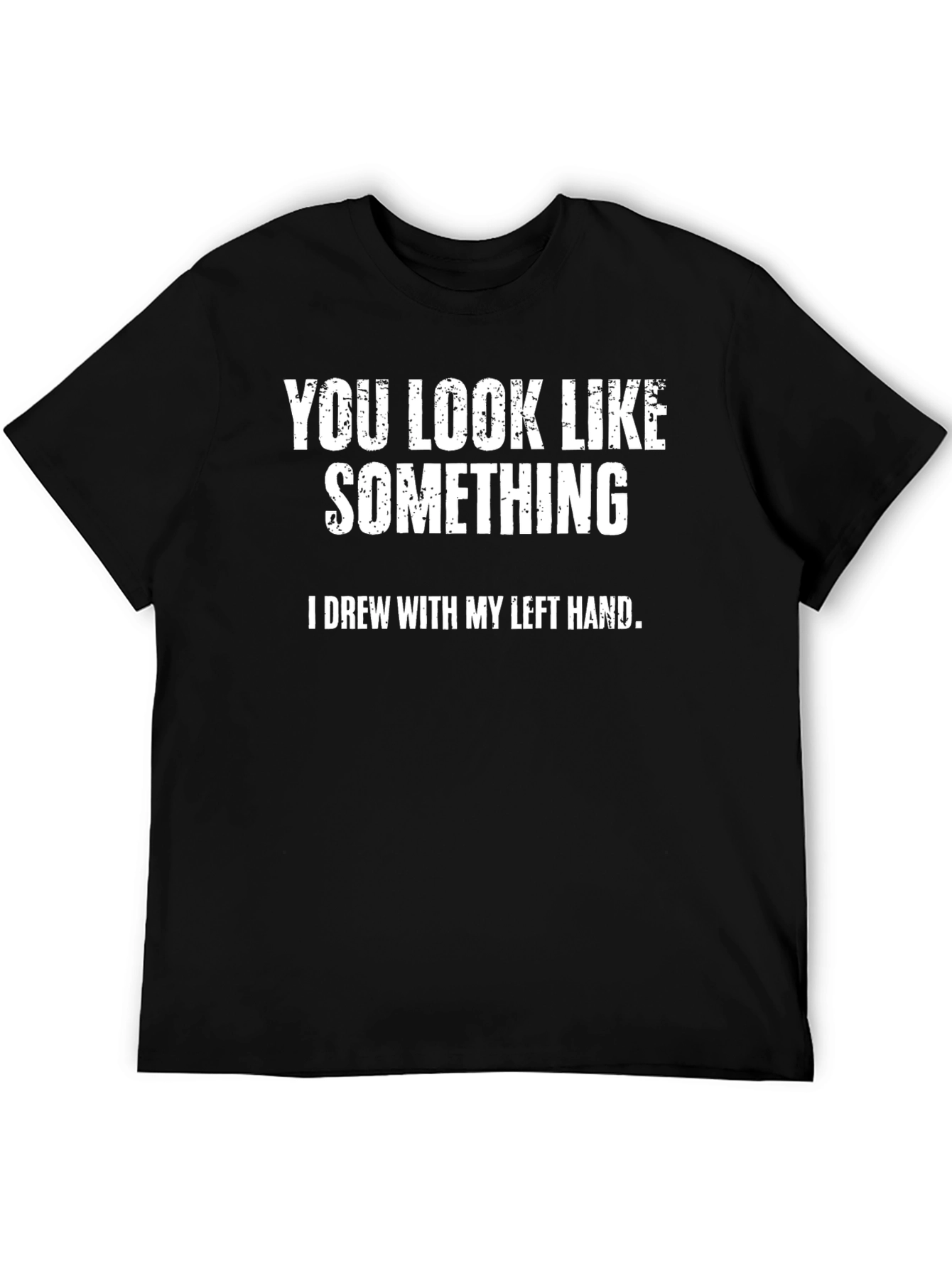 Funny Left Hand Drawing T-Shirt