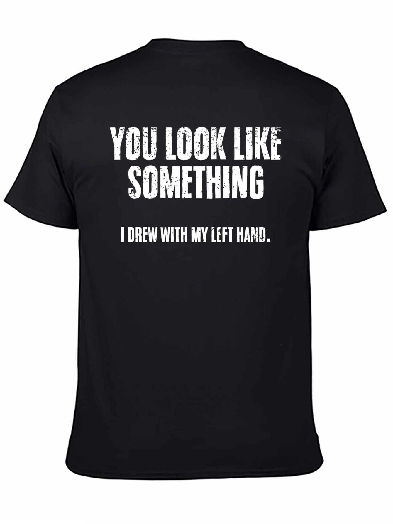 Funny Left Hand Drawing T-Shirt