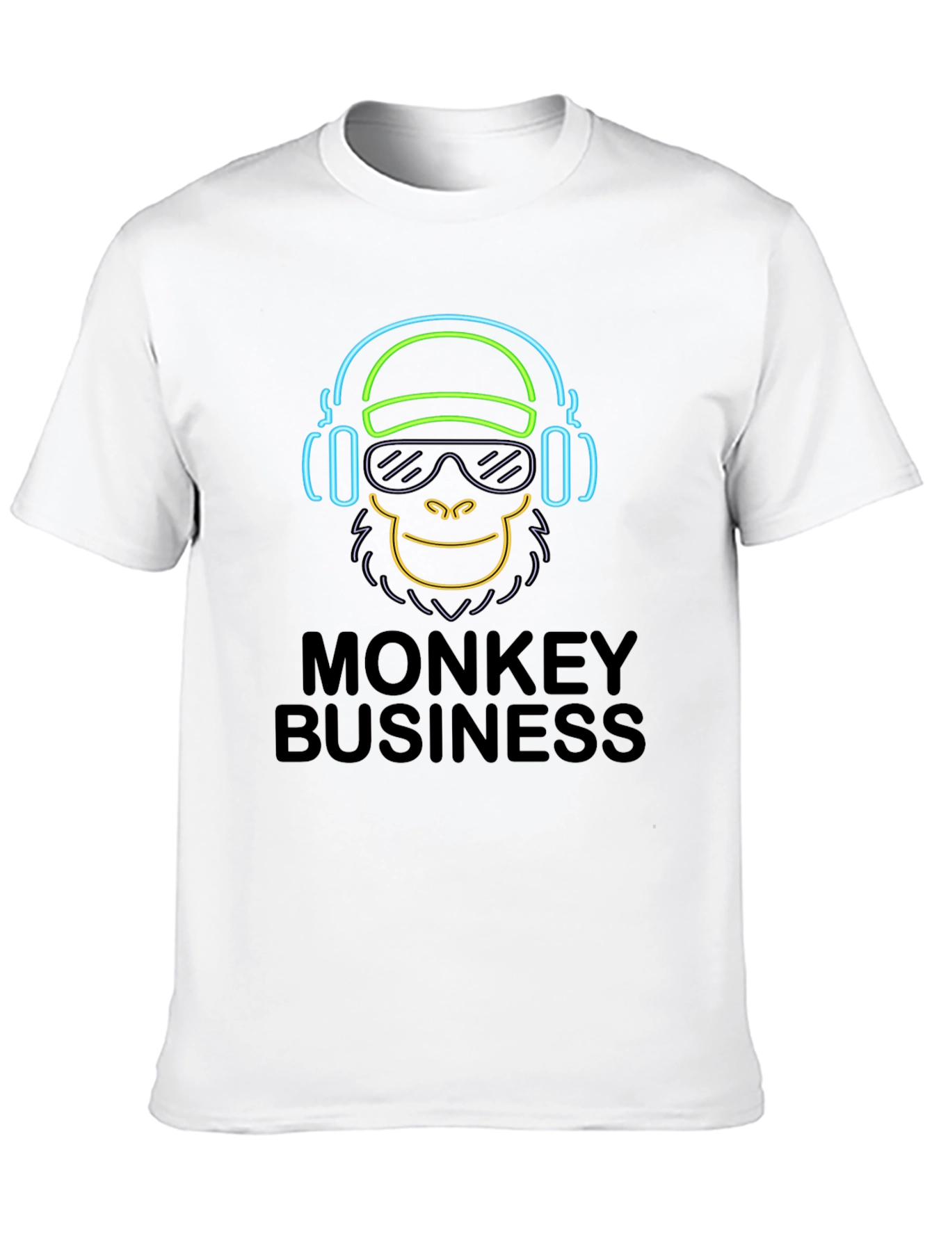 Monkey Business Graphic T-Shirt