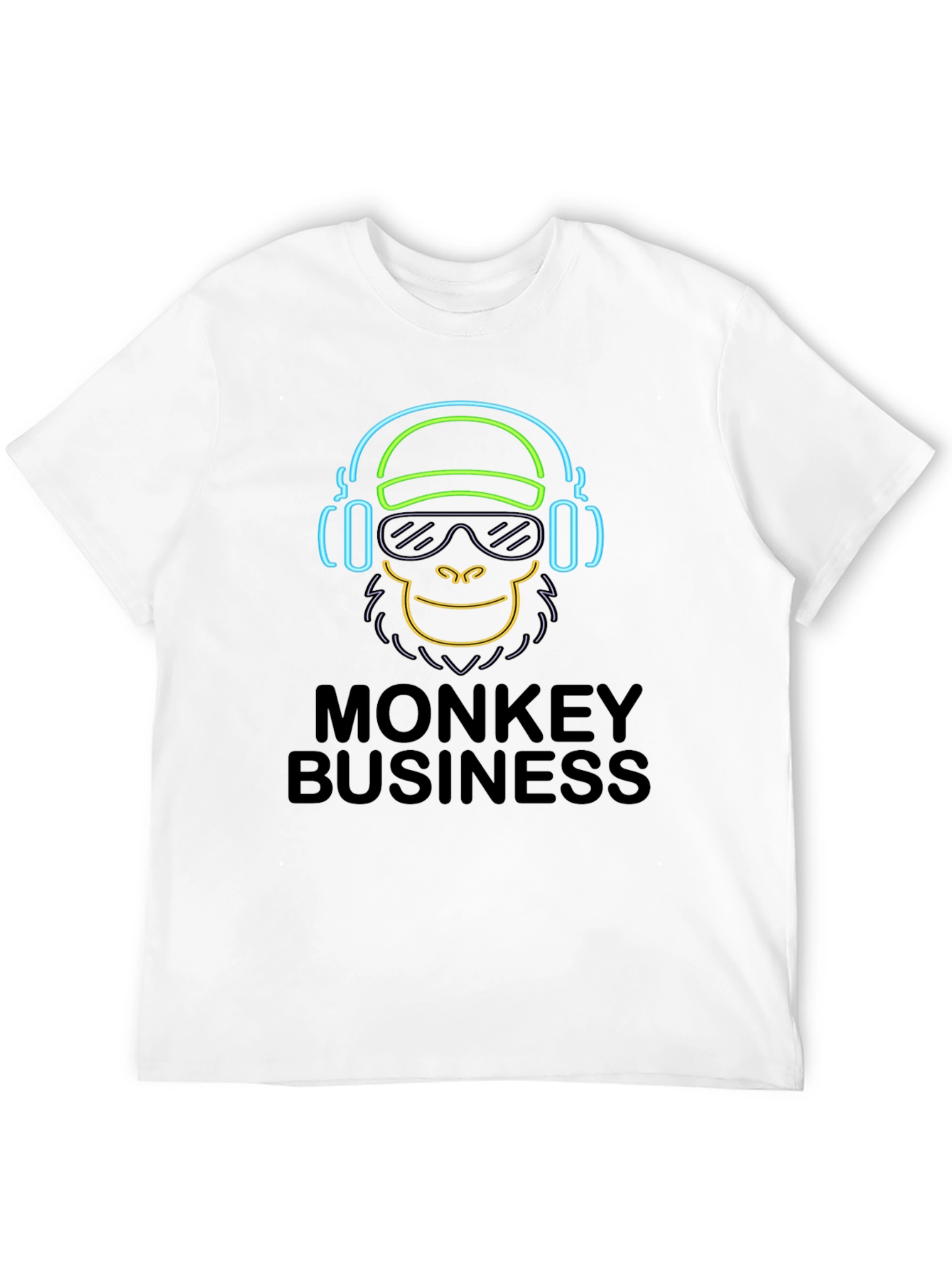 Monkey Business Graphic T-Shirt