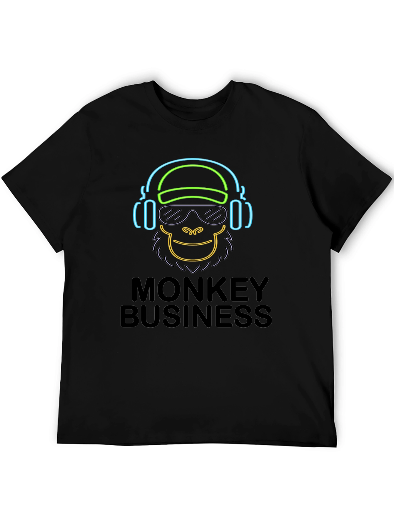 Monkey Business Graphic T-Shirt