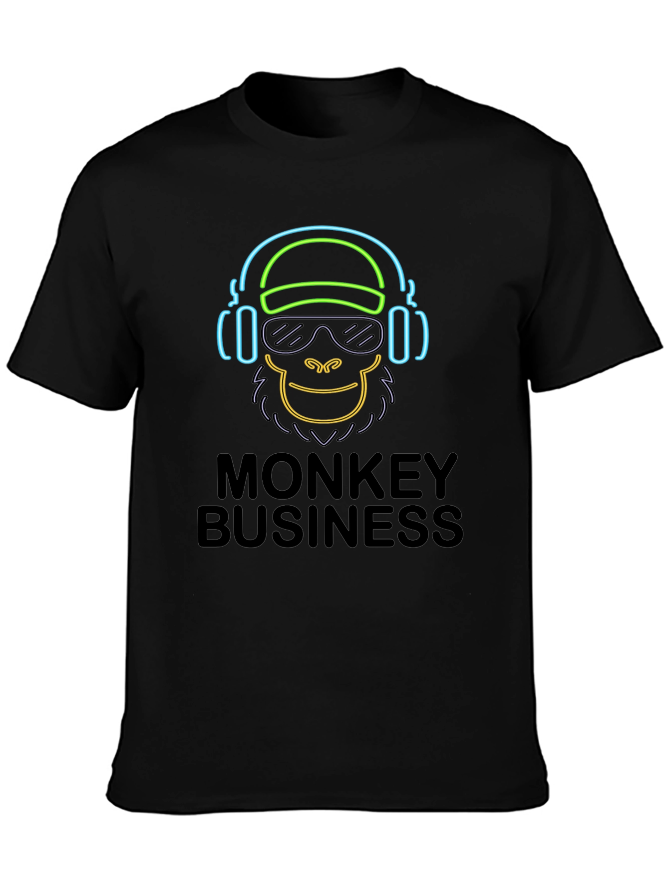 Monkey Business Graphic T-Shirt