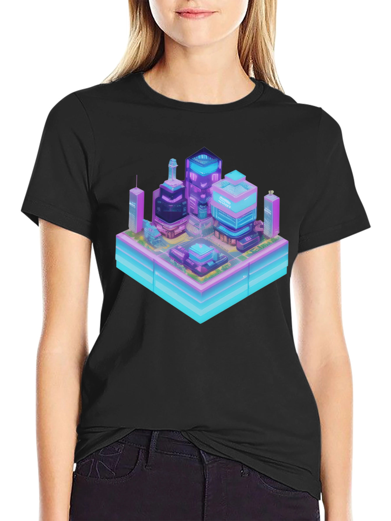 Cyberpunk City T-Shirt