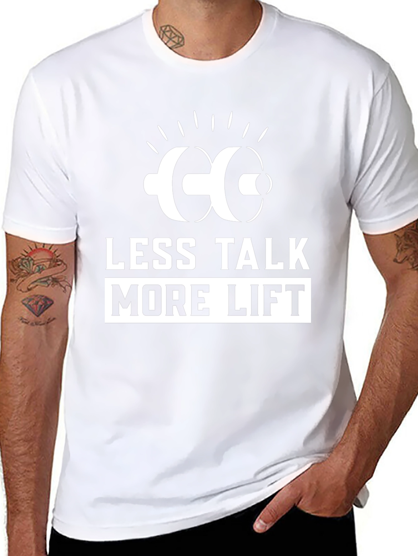 Less Talk More Lift Gym T-Shirt
