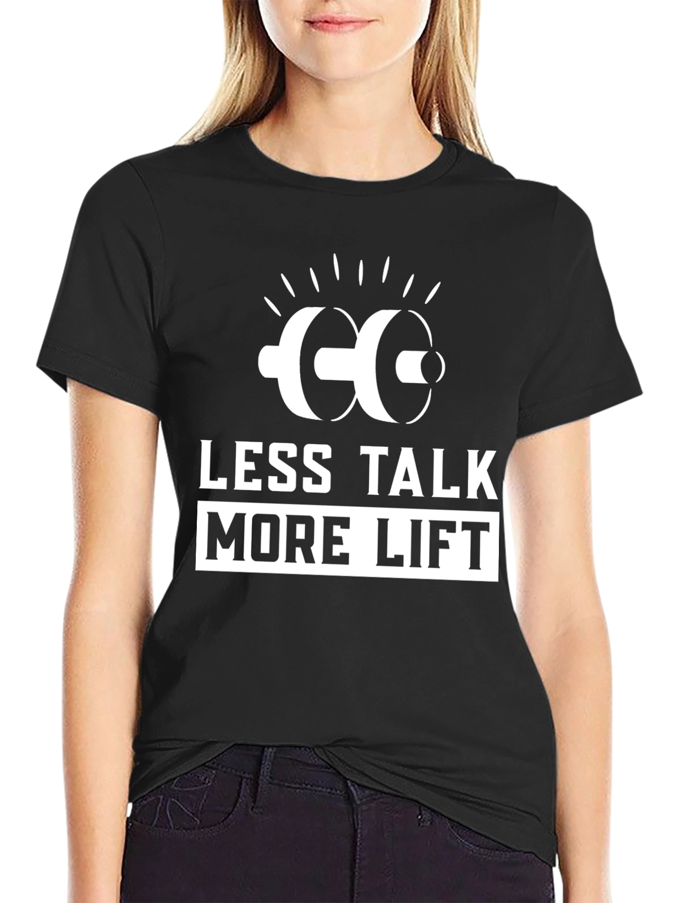 Less Talk More Lift Gym T-Shirt