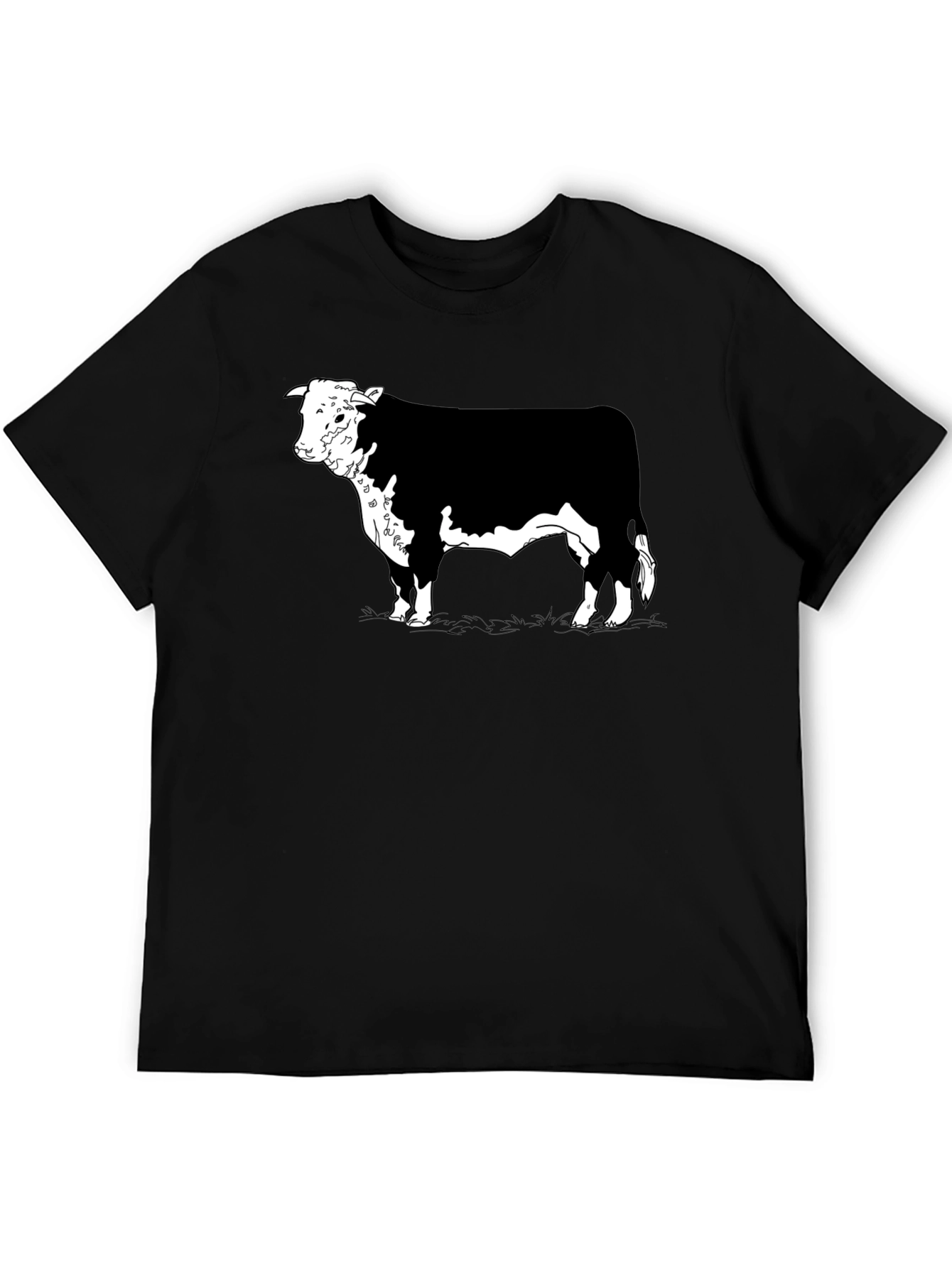 Black Hereford Bull Graphic Tee