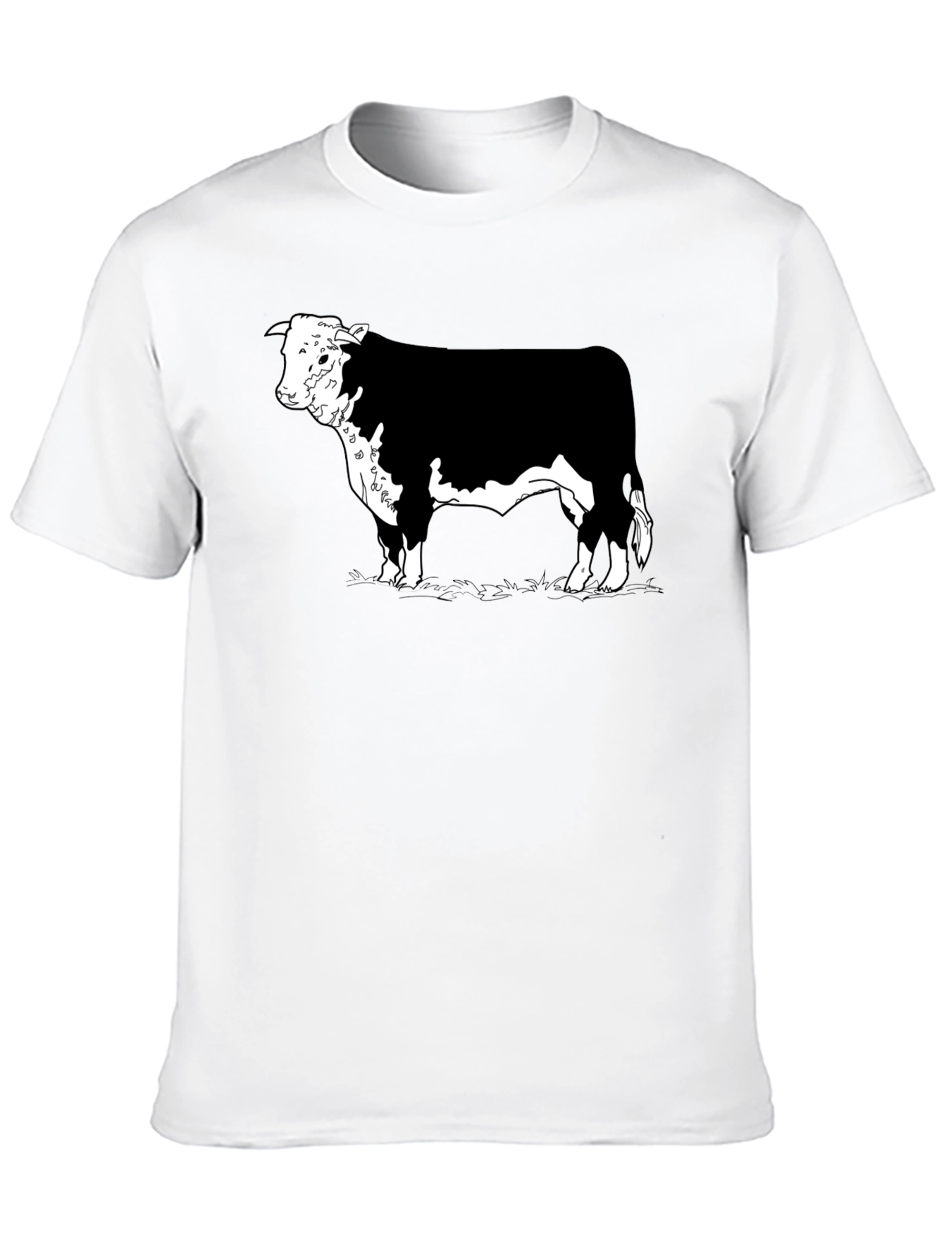 Black Hereford Bull Graphic Tee