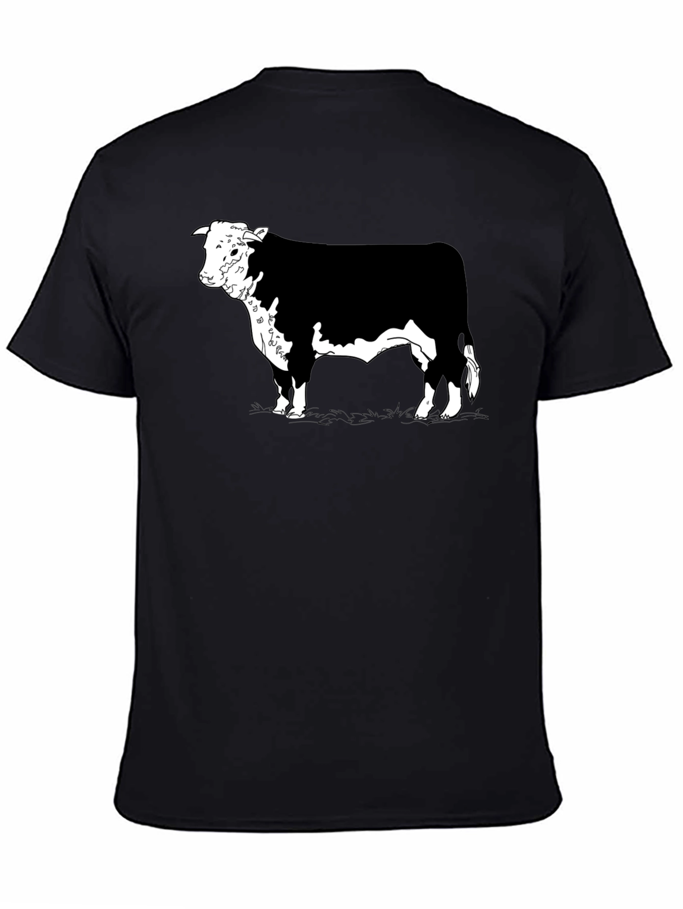 Black Hereford Bull Graphic Tee