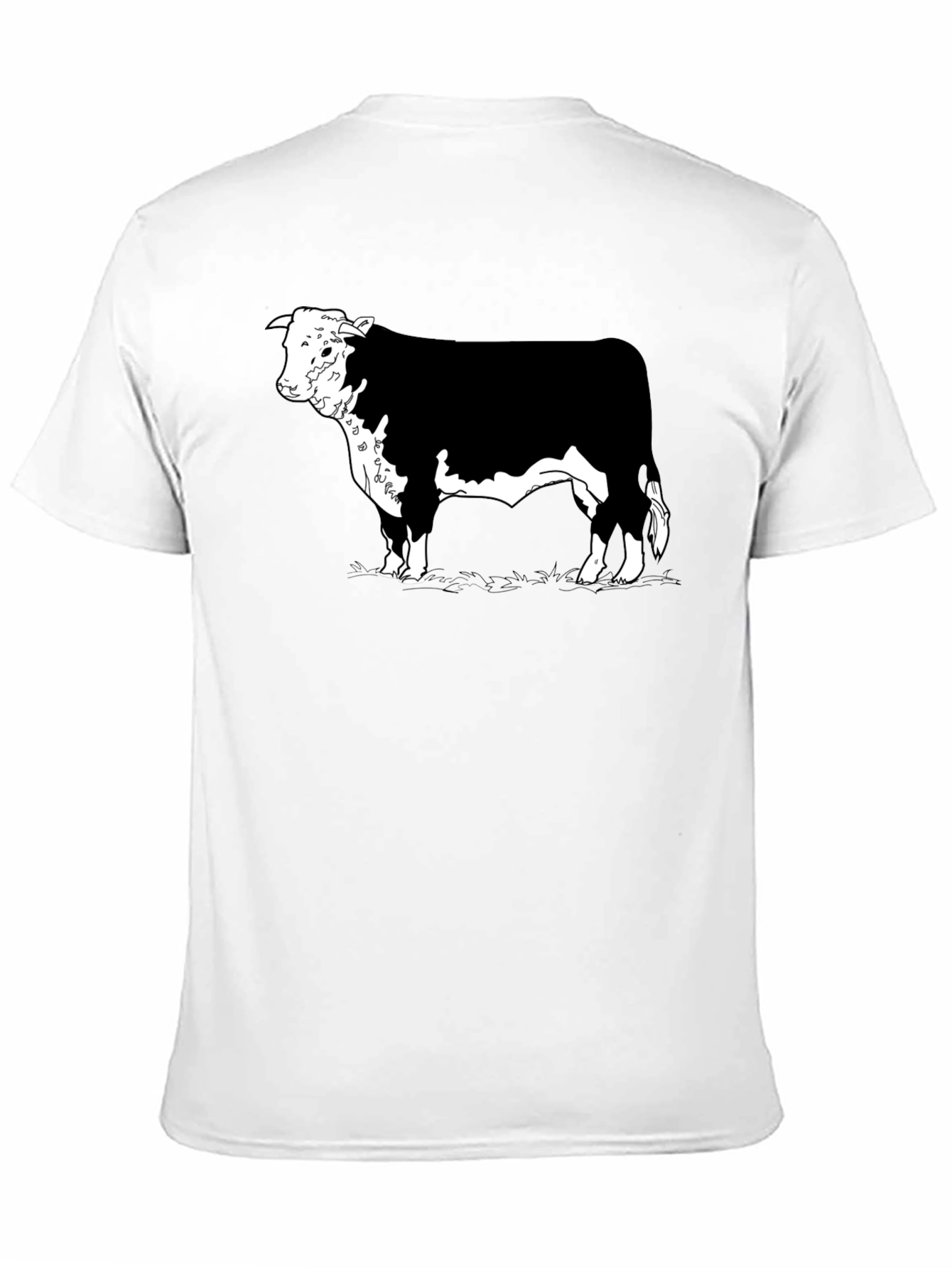 Black Hereford Bull Graphic Tee
