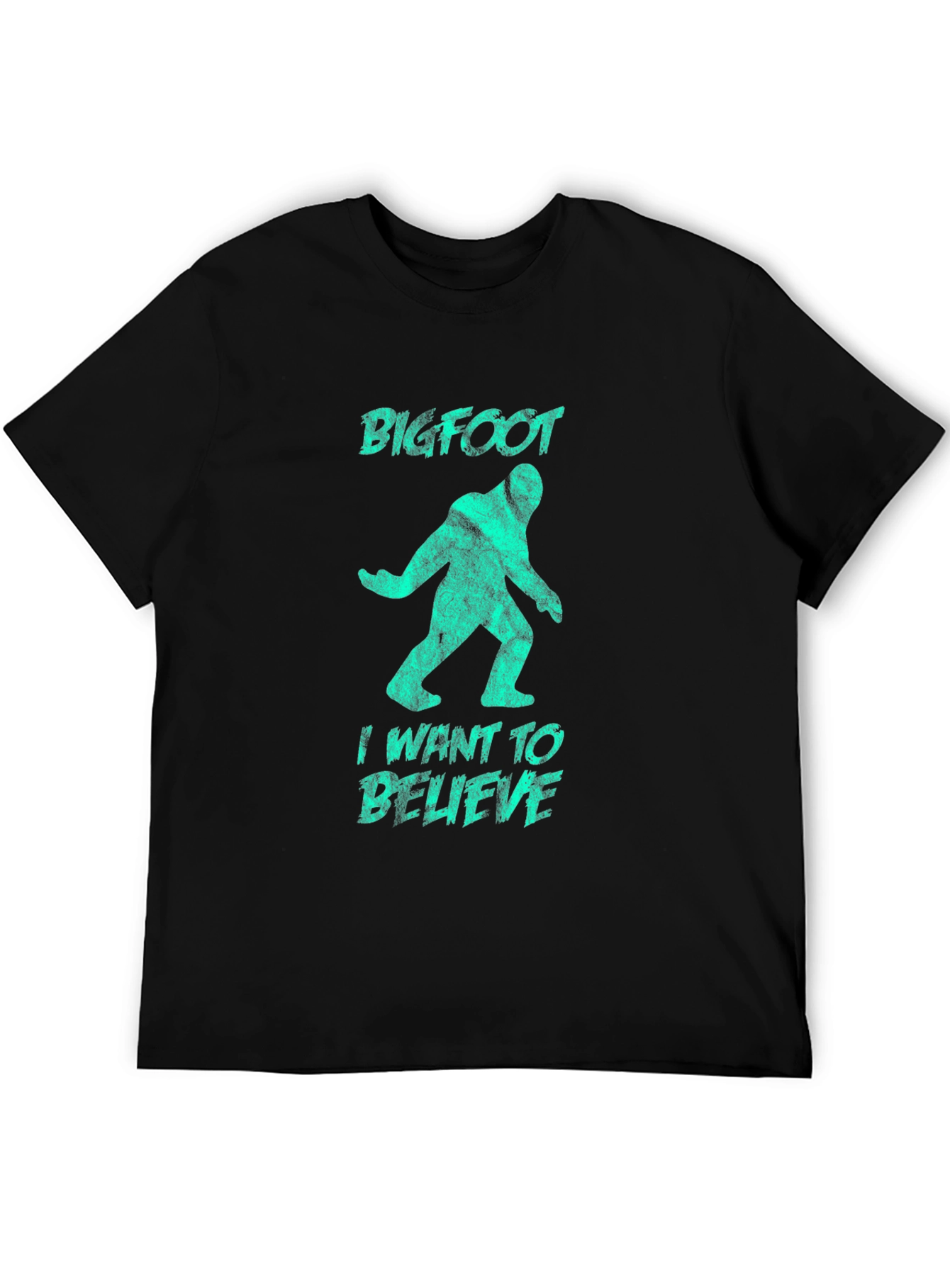 Bigfoot I Want to Believe Graphic T-Shirt