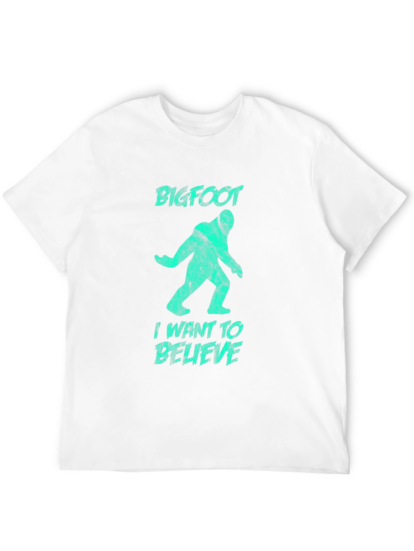 Bigfoot I Want to Believe Graphic T-Shirt