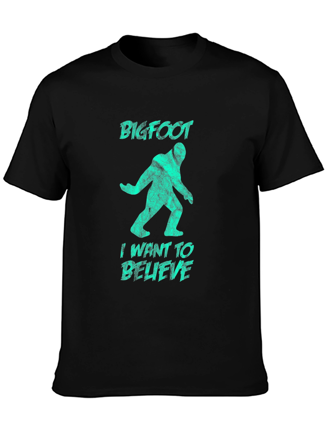 Bigfoot I Want to Believe Graphic T-Shirt