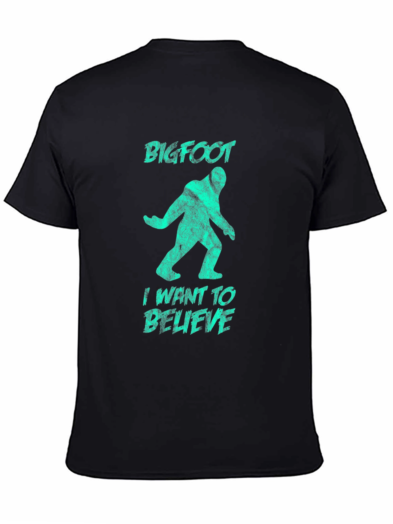 Bigfoot I Want to Believe Graphic T-Shirt