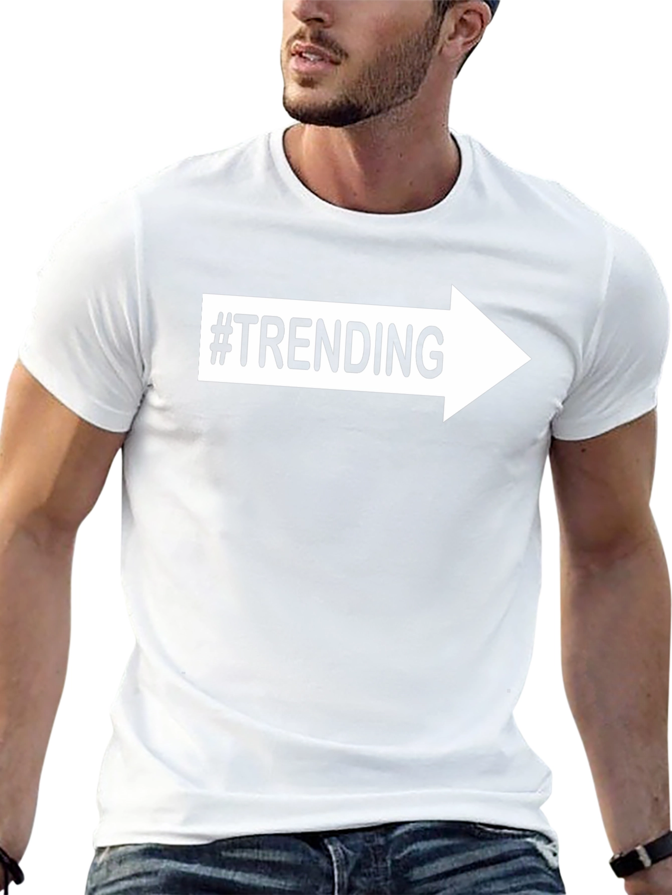 #Trending Arrow Graphic Tee - Unisex Style