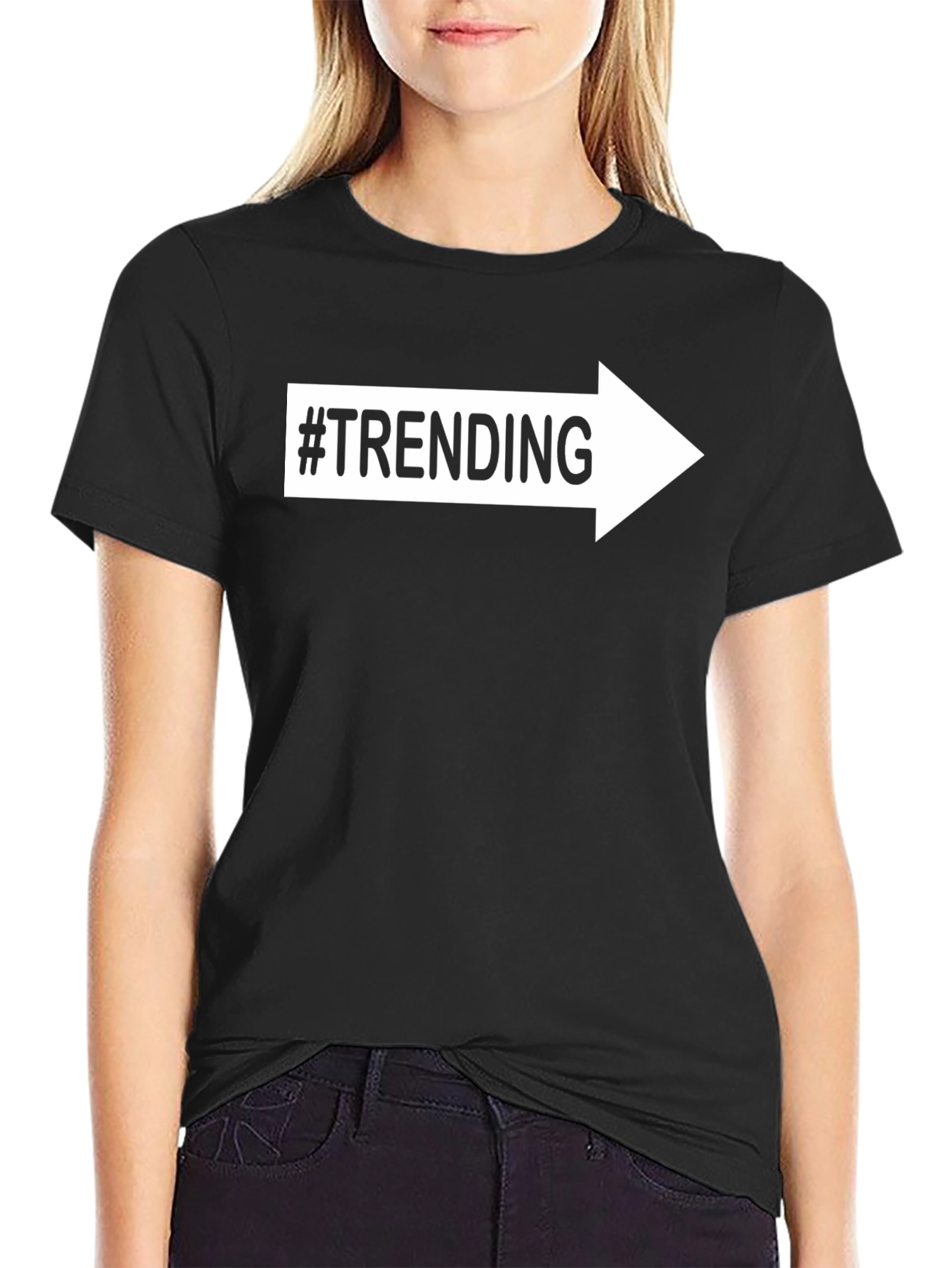 #Trending Arrow Graphic Tee - Unisex Style