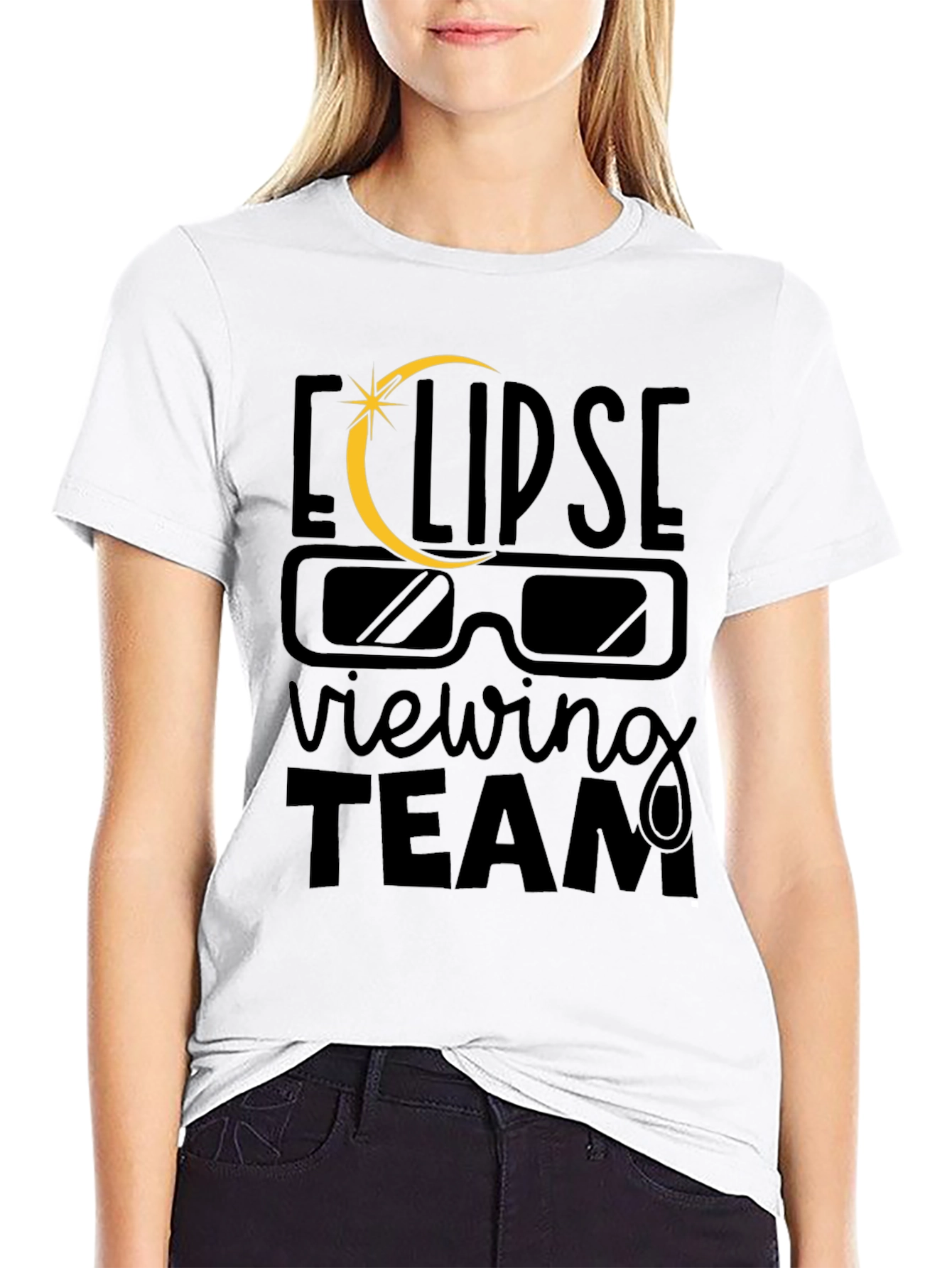 Eclipse Viewing Team T-Shirt: Solar Eclipse Tee