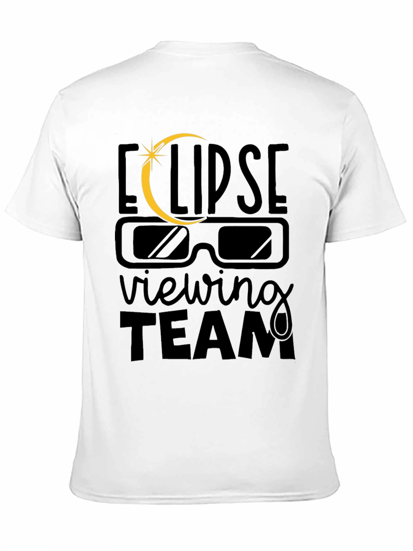 Eclipse Viewing Team T-Shirt: Solar Eclipse Tee