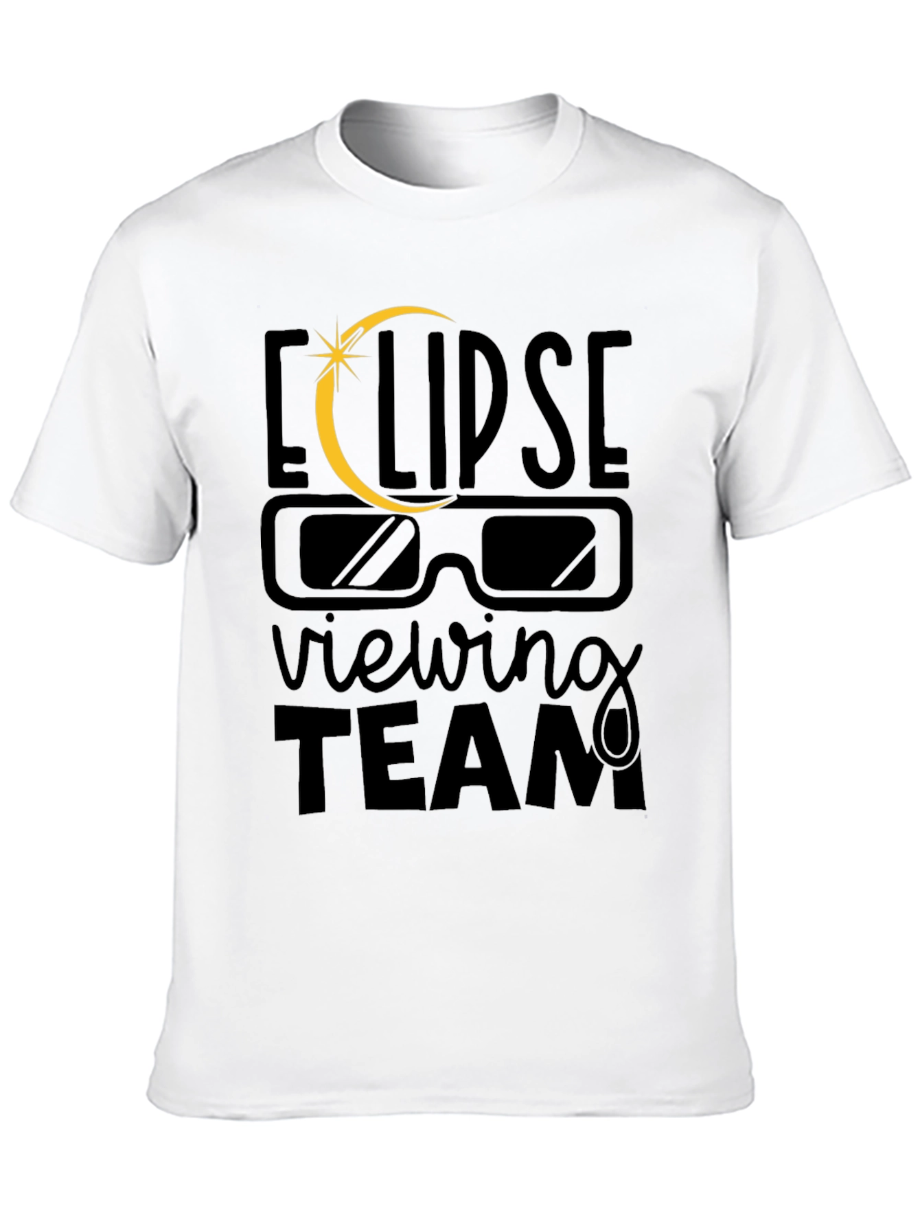 Eclipse Viewing Team T-Shirt: Solar Eclipse Tee