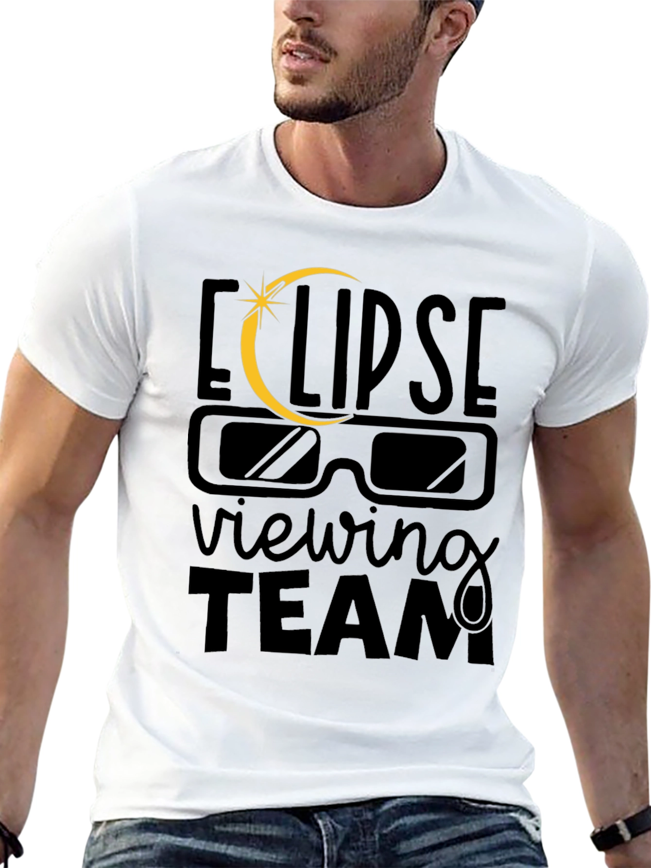 Eclipse Viewing Team T-Shirt: Solar Eclipse Tee